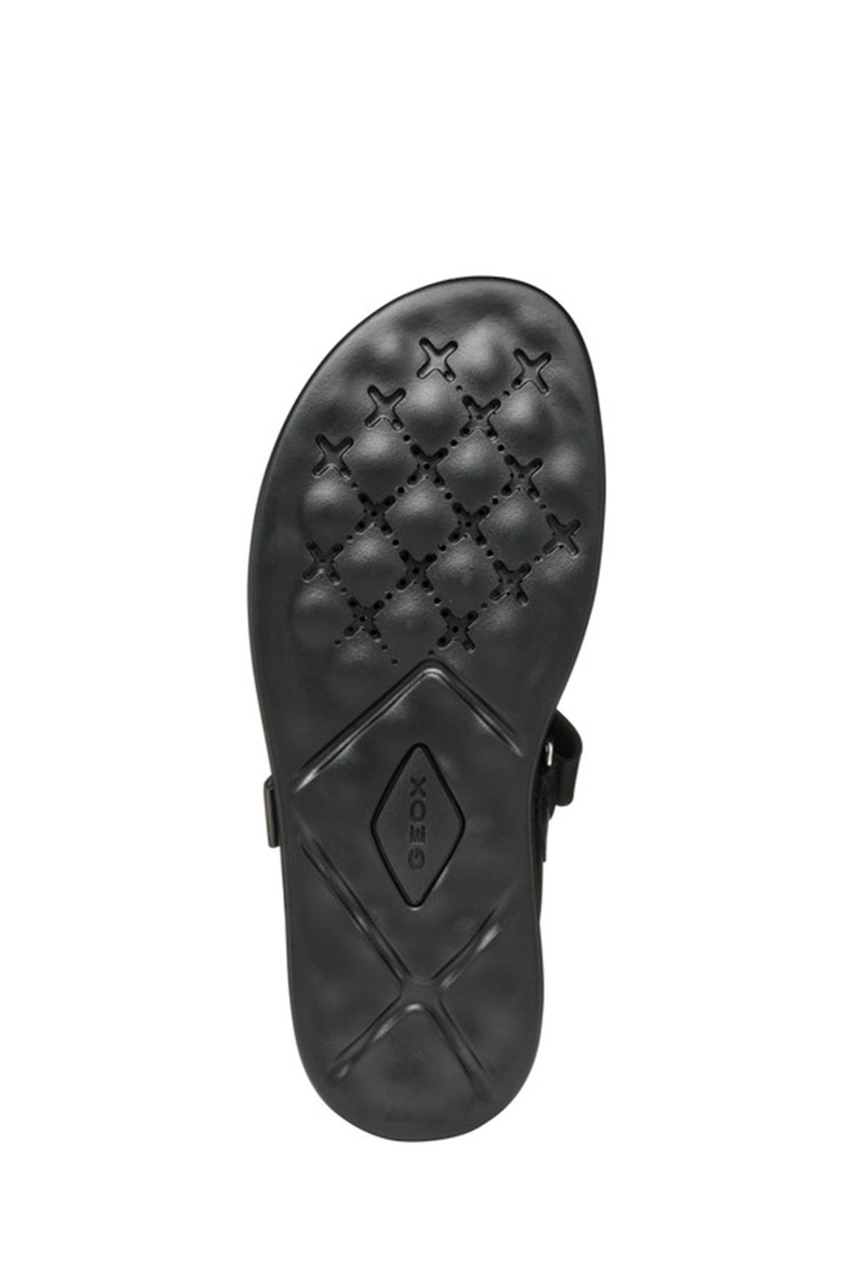 صندل زنانه سیاه D XAND 2S E SMO. LEA + SANDALS چرمی BANDED D45PAE043AJC9B1G Geox