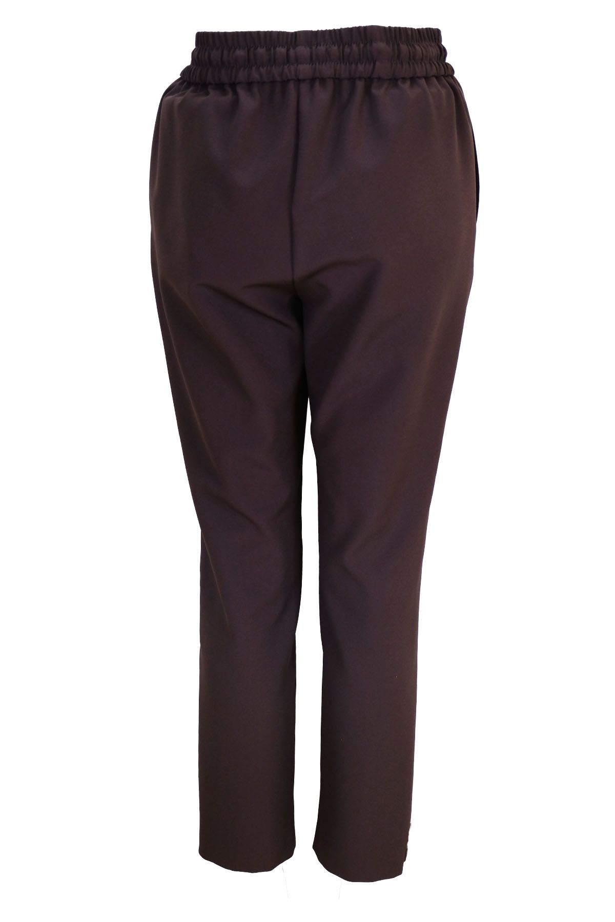 Yusuf Özdemir-1463 Yusuf Özdemi̇r Trousers with Slit on the Front and Elastic 3