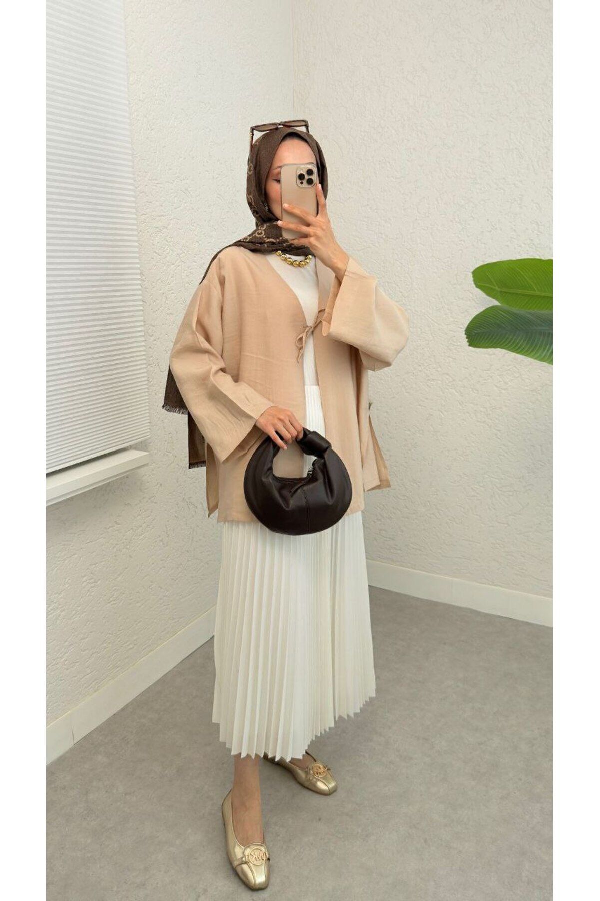 Castivo Fashion Tokyo Bağcıklı Kimono Ceket