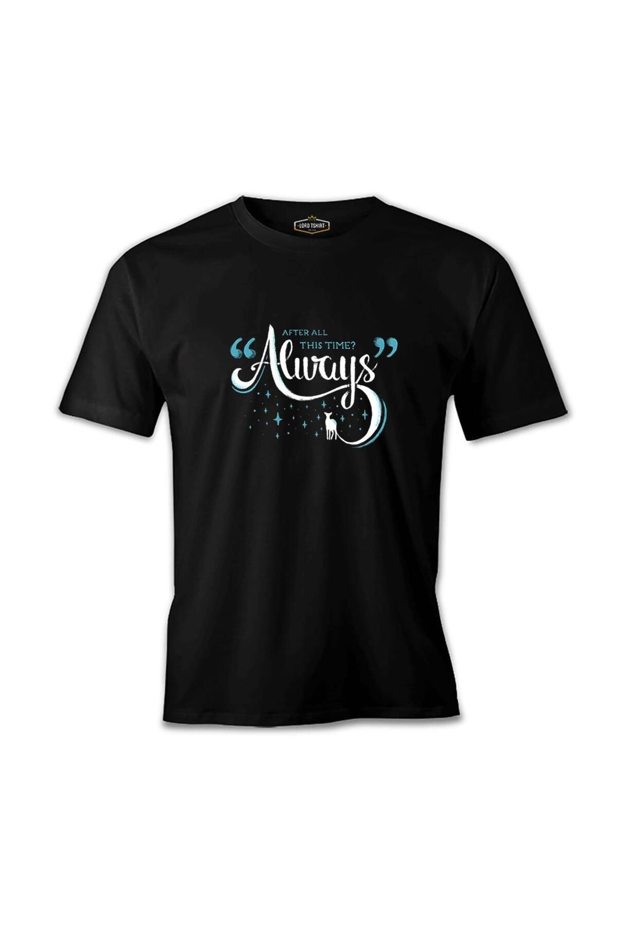 Lord T-Shirt HP - After All This Time Always Siyah Erkek Tshirt