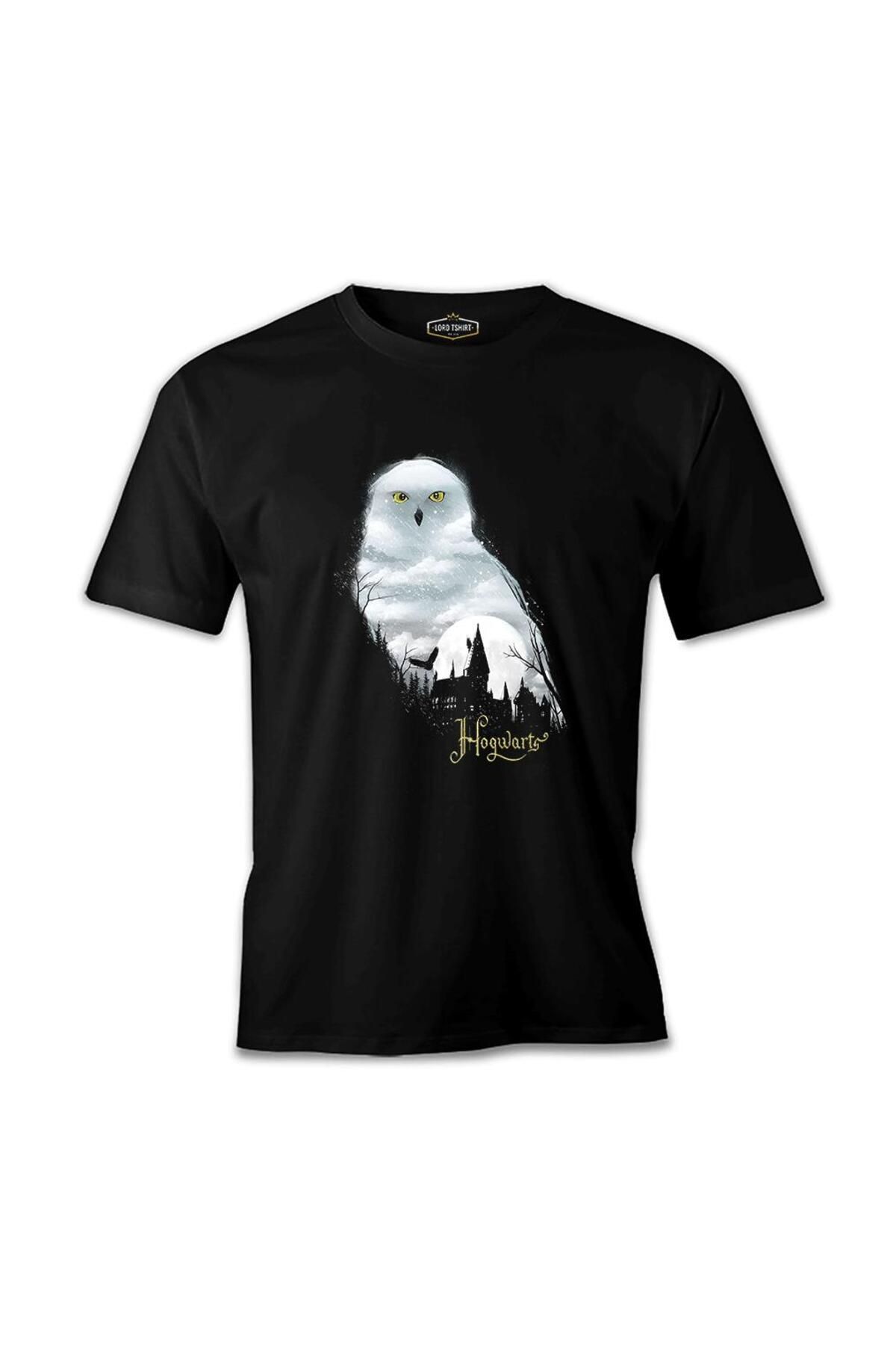 Lord T-Shirt HP - Baykuş Always Siyah Erkek Tshirt