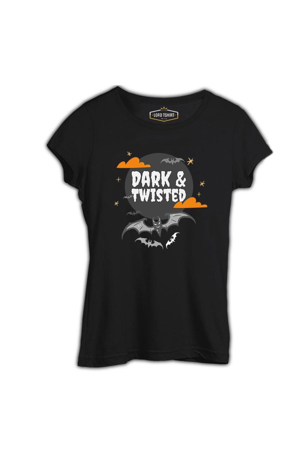 Lord T-Shirt Cadılar Bayramı - Dark and Twisted Siyah Tshirt