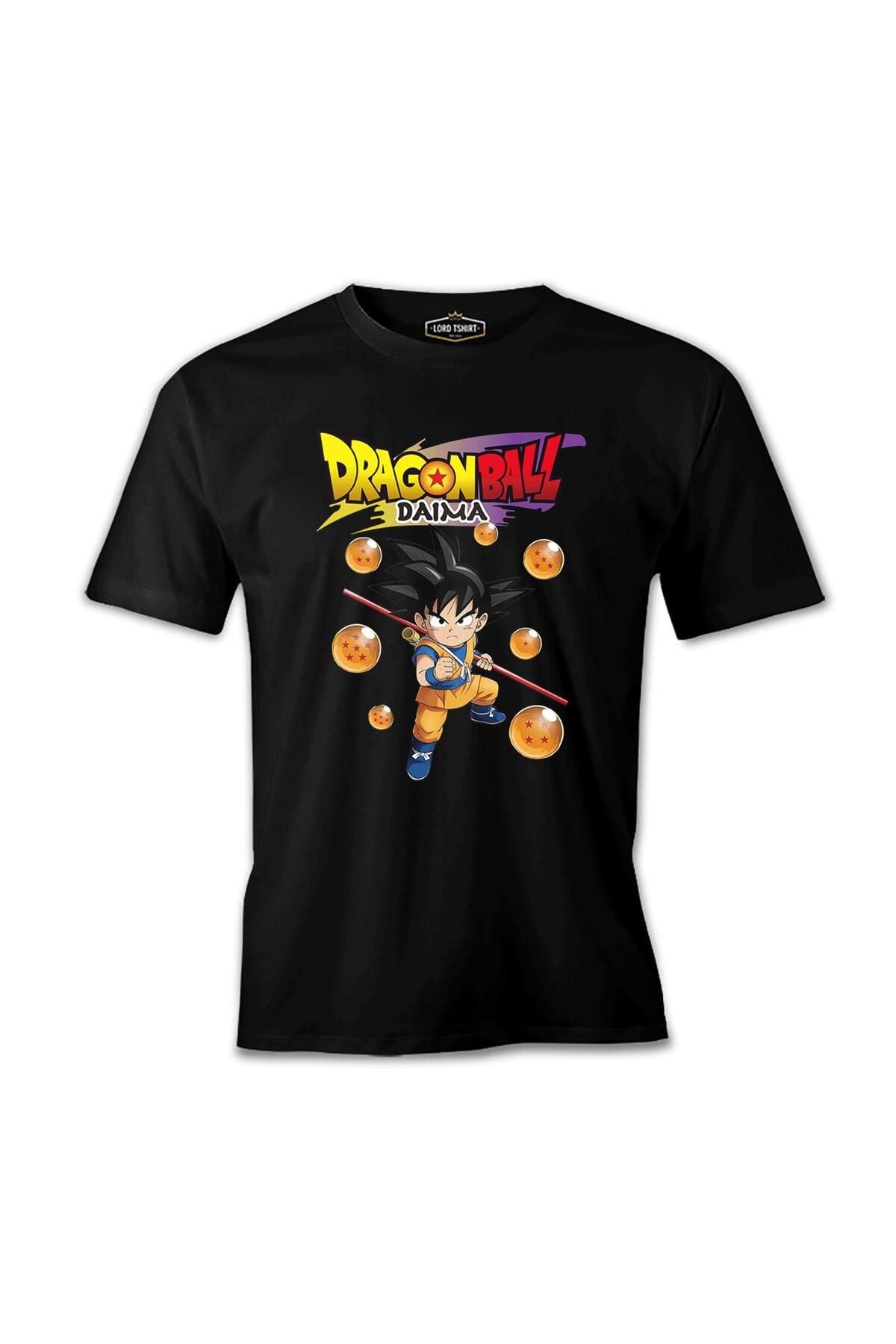 Lord T-Shirt Dragon Ball Daima Küre Siyah Erkek Tshirt