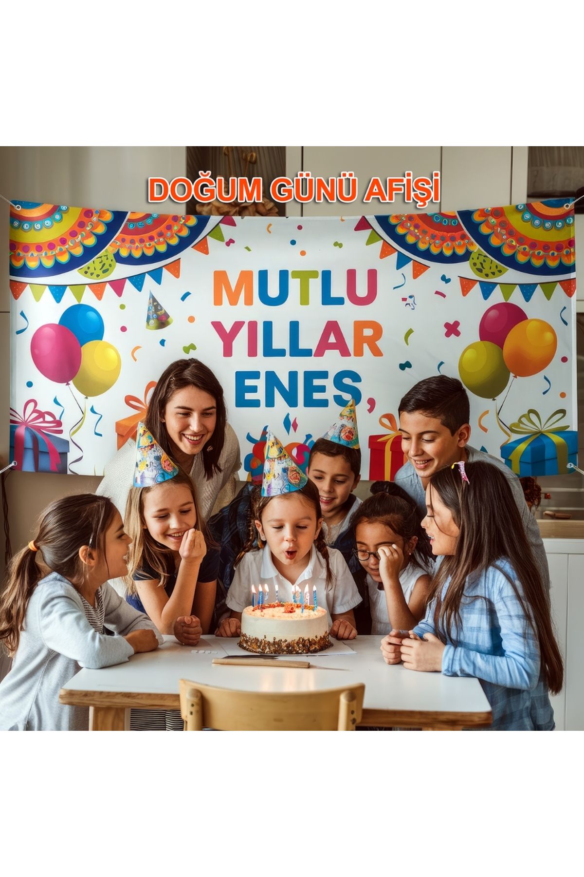 Mert Göre Büyük Doğum Günü Pankartı