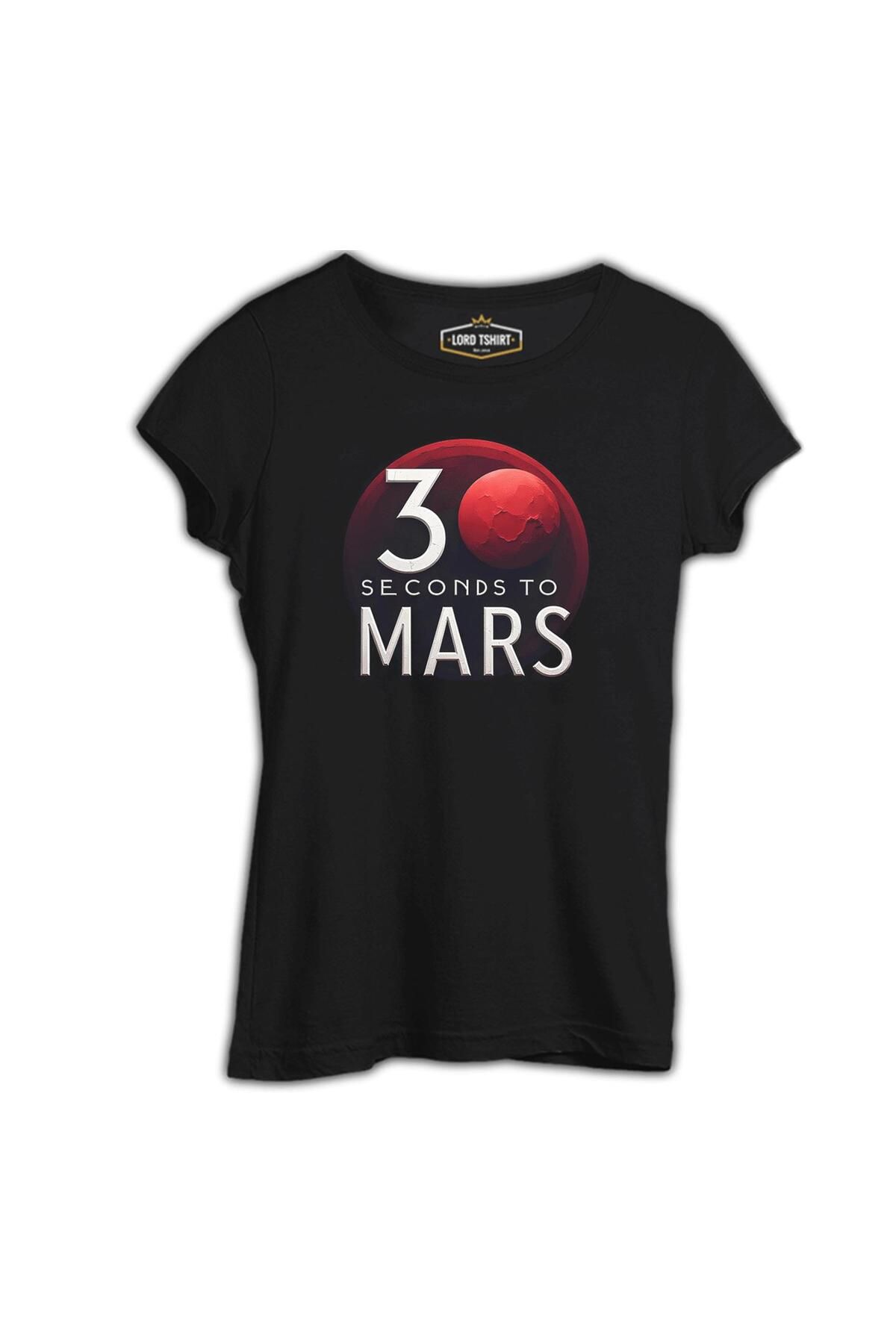 Lord T-Shirt 30 Seconds to Mars - Mars Siyah Tshirt