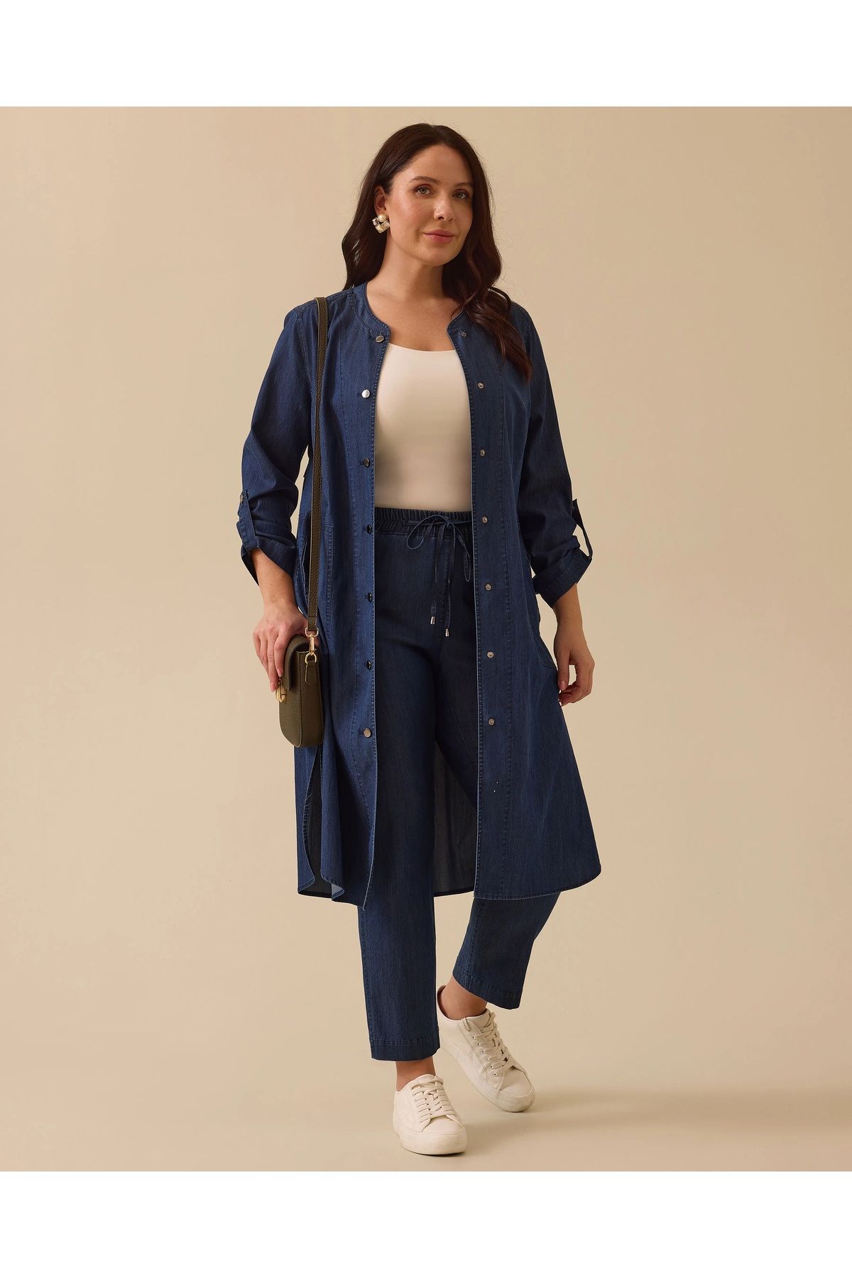 Gala-Xi 10002512214006 GALAXİ BELİ LASTİKLİ PANTOLON