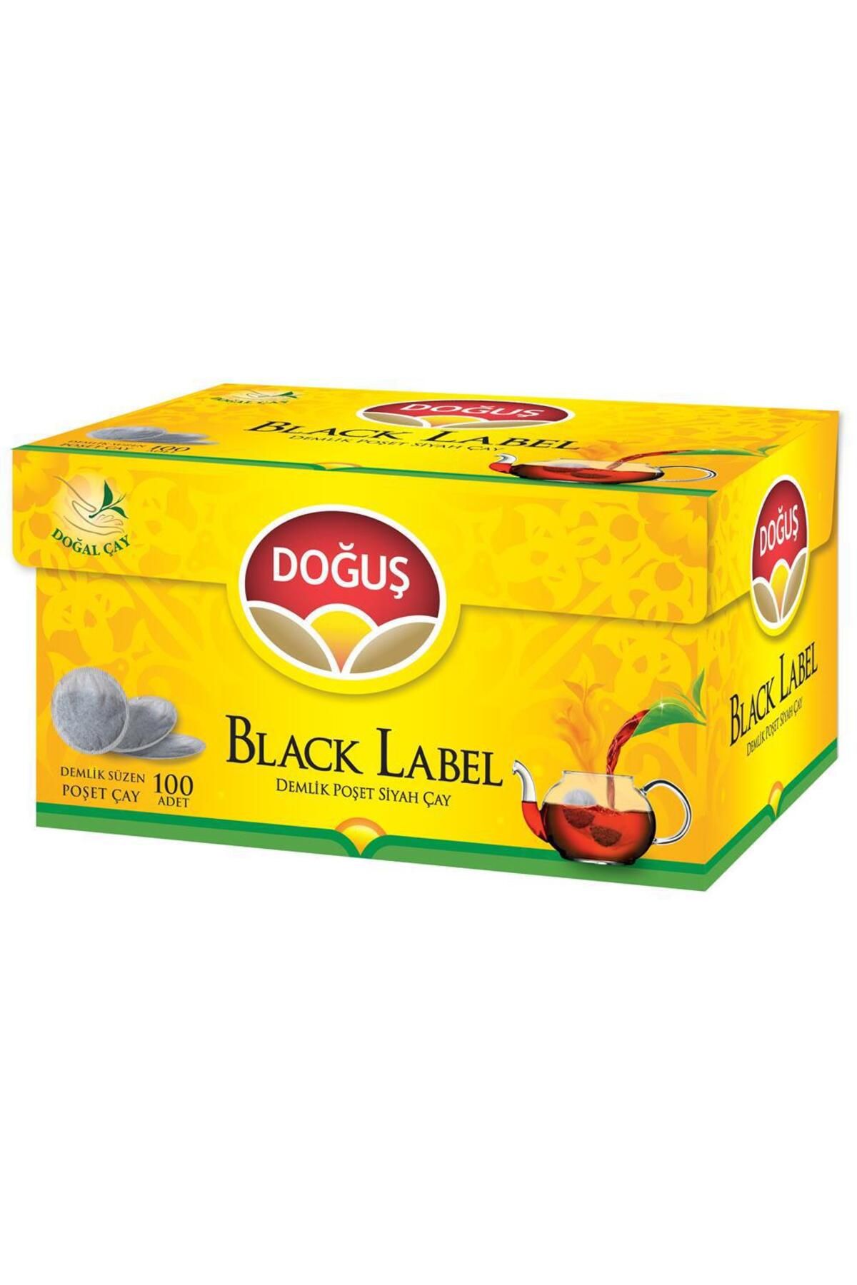 XPLUS Doğuş Black Label Demlik Poşet Çay 3.2 g x 100 Adet