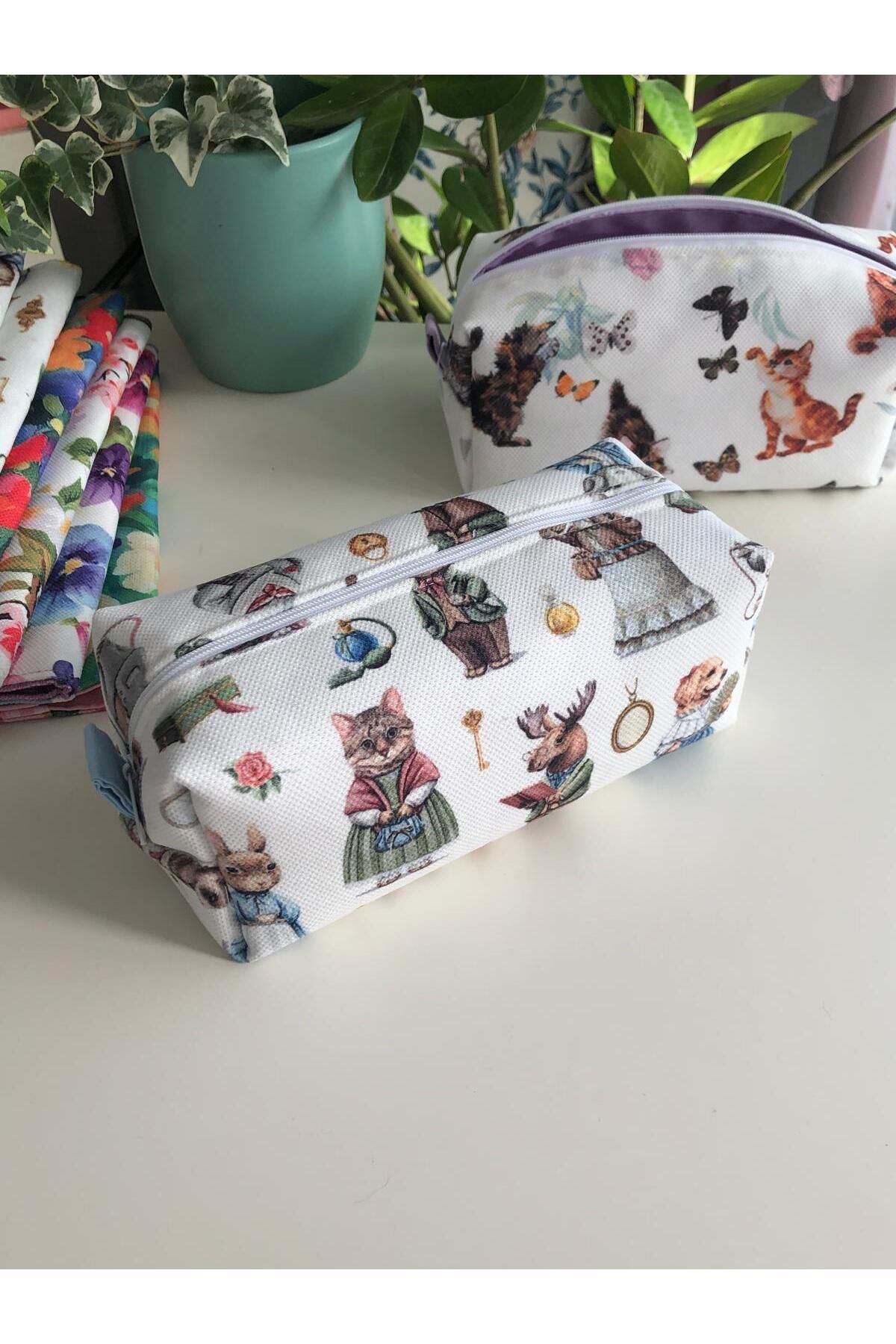 shop Purrfect makyaj çantası