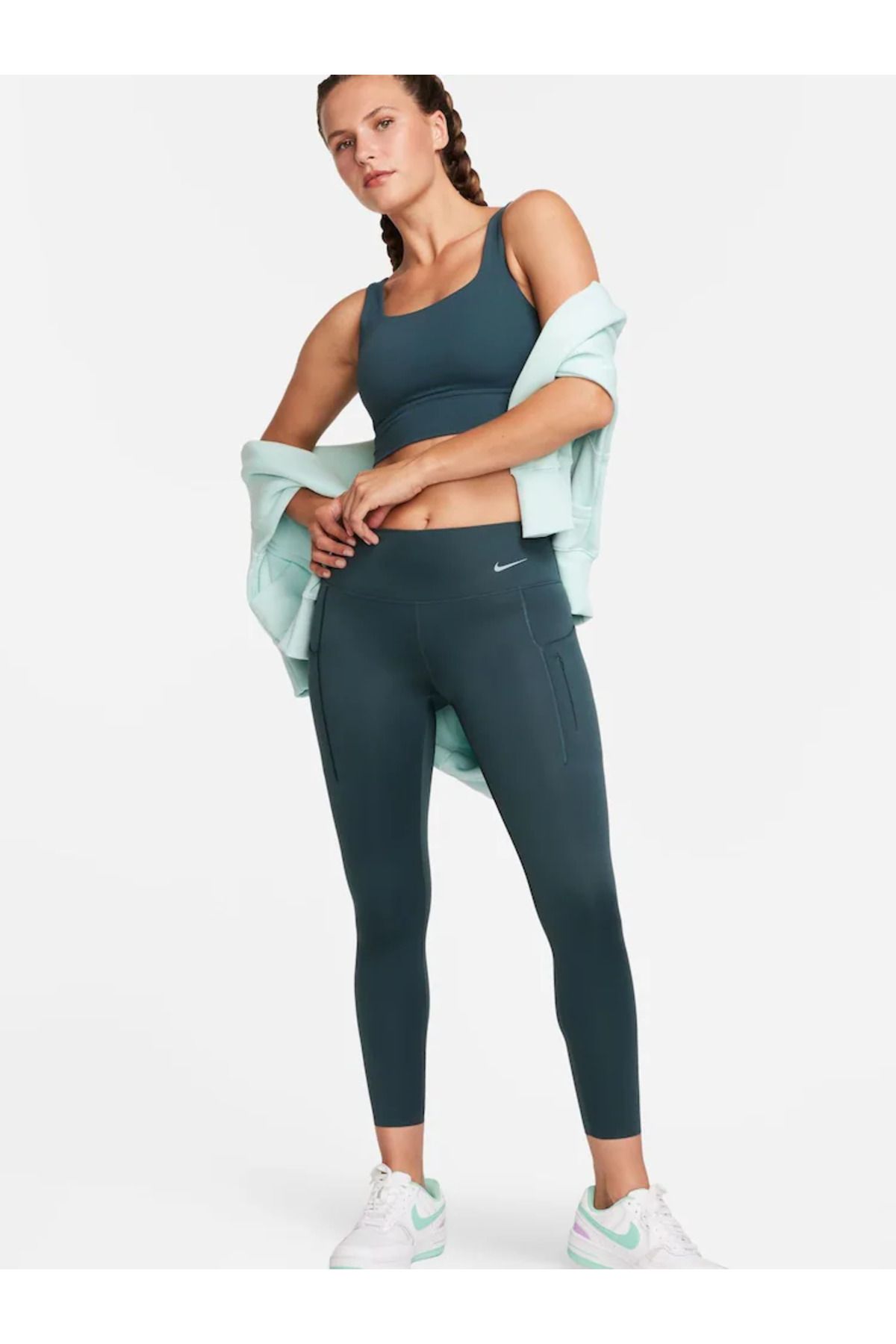 Nike Go Firm-Support Mid-Rise 7/8 Running Kadın Tayt NDD SPORT