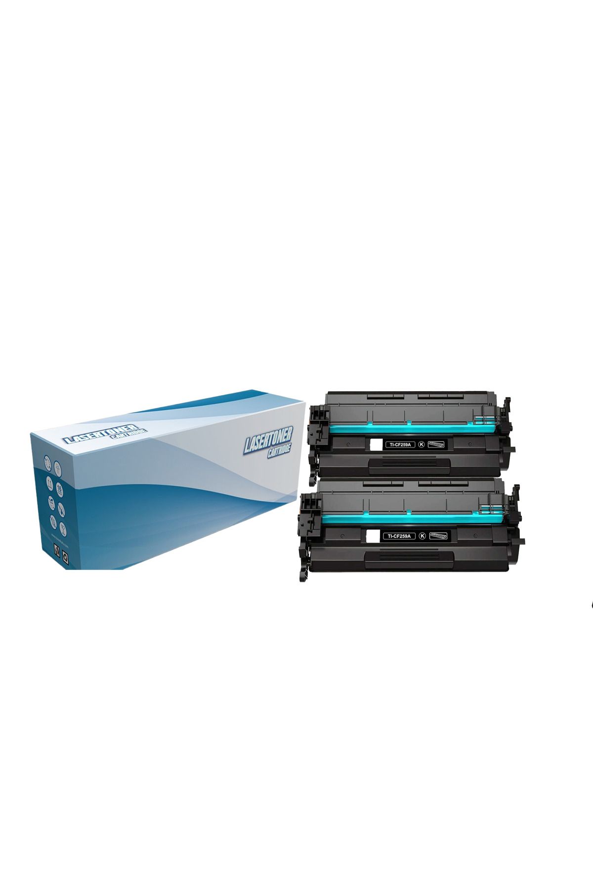 HP LaserJet Enterprise MFP M430f Muadil Toneri Chipli 2 Li Paket 9Bin Baskı
