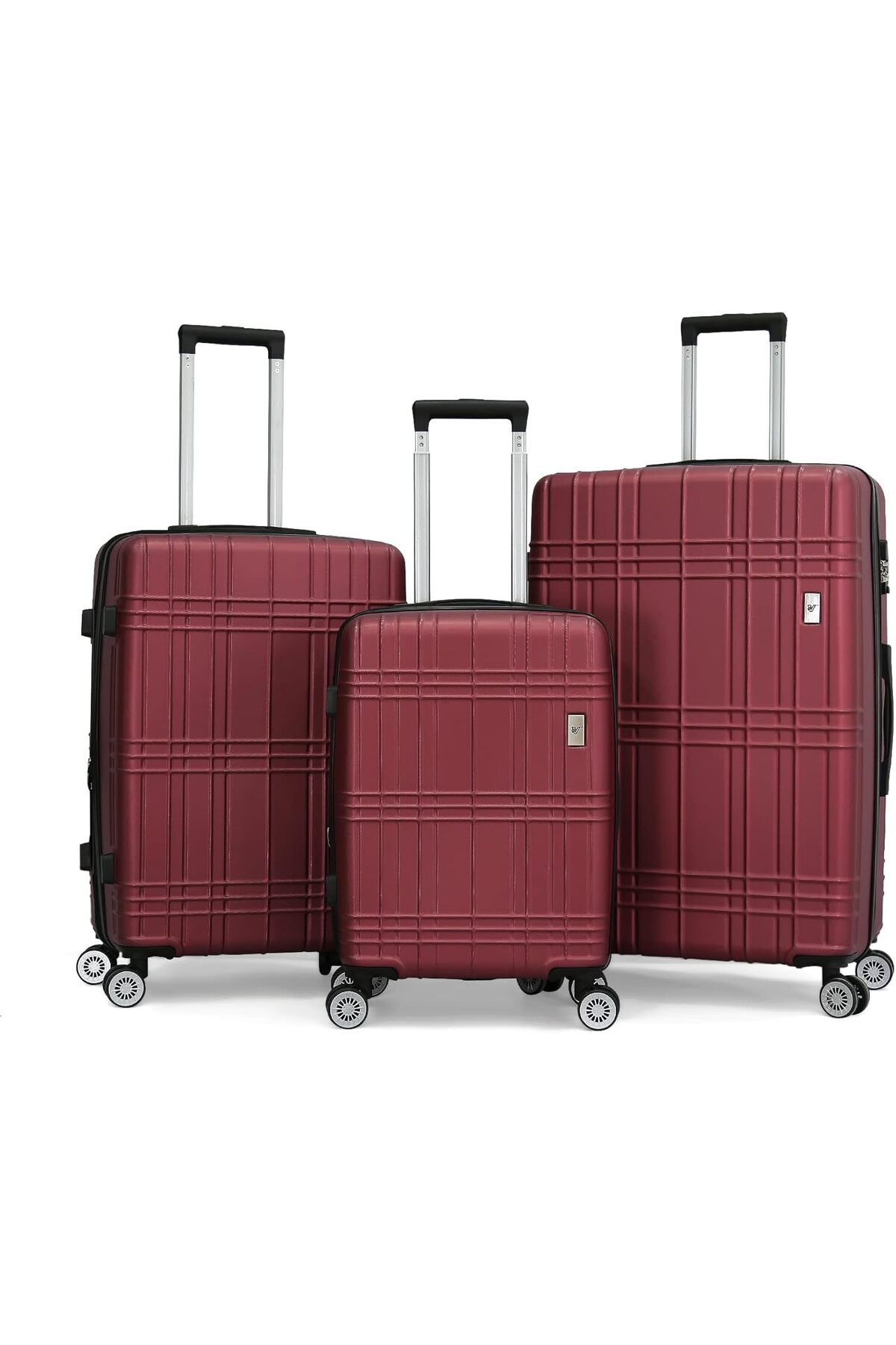 VERAGE-Suitcase 3 Pcs, Red, Tsa Lock, L 28/m 24/s 20 1