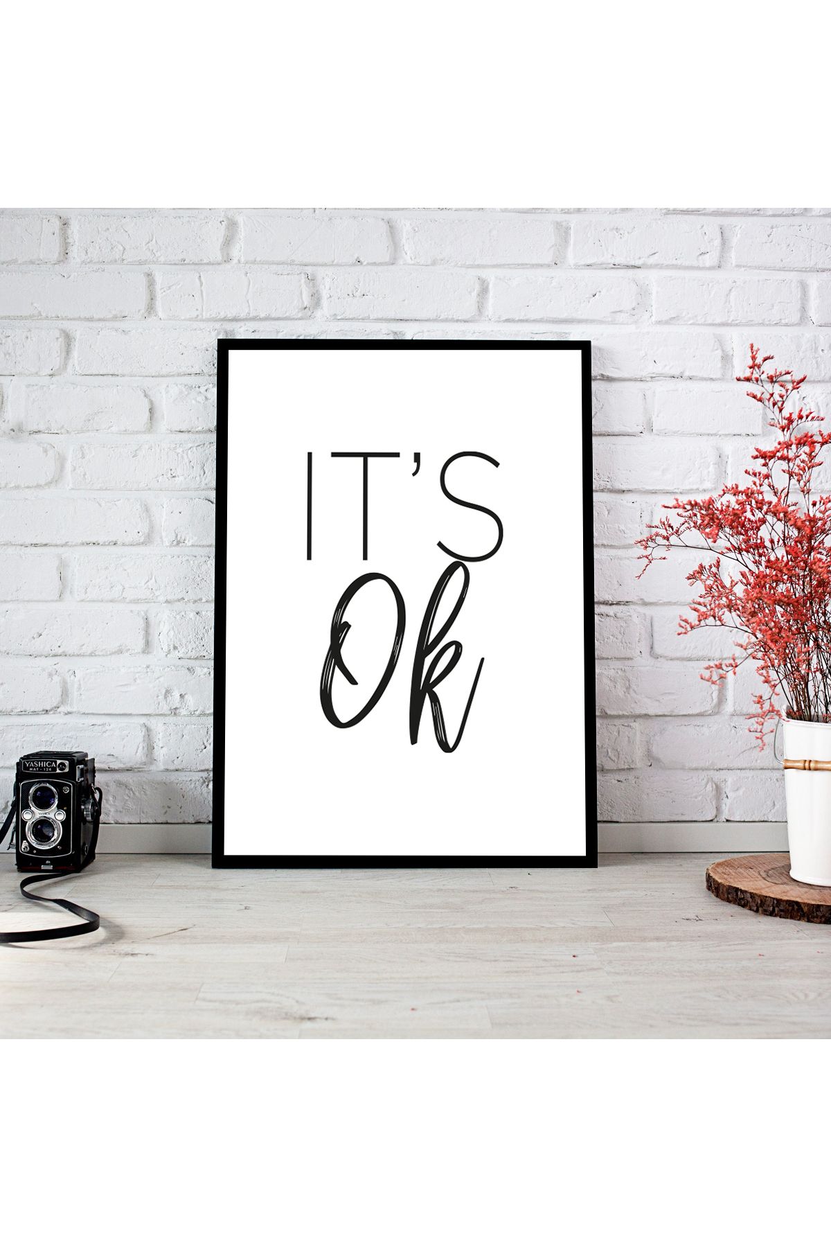 woodsia Çerçeve Görünümlü Çerçevesiz MDF Poster Tablo MDF_TEK1154