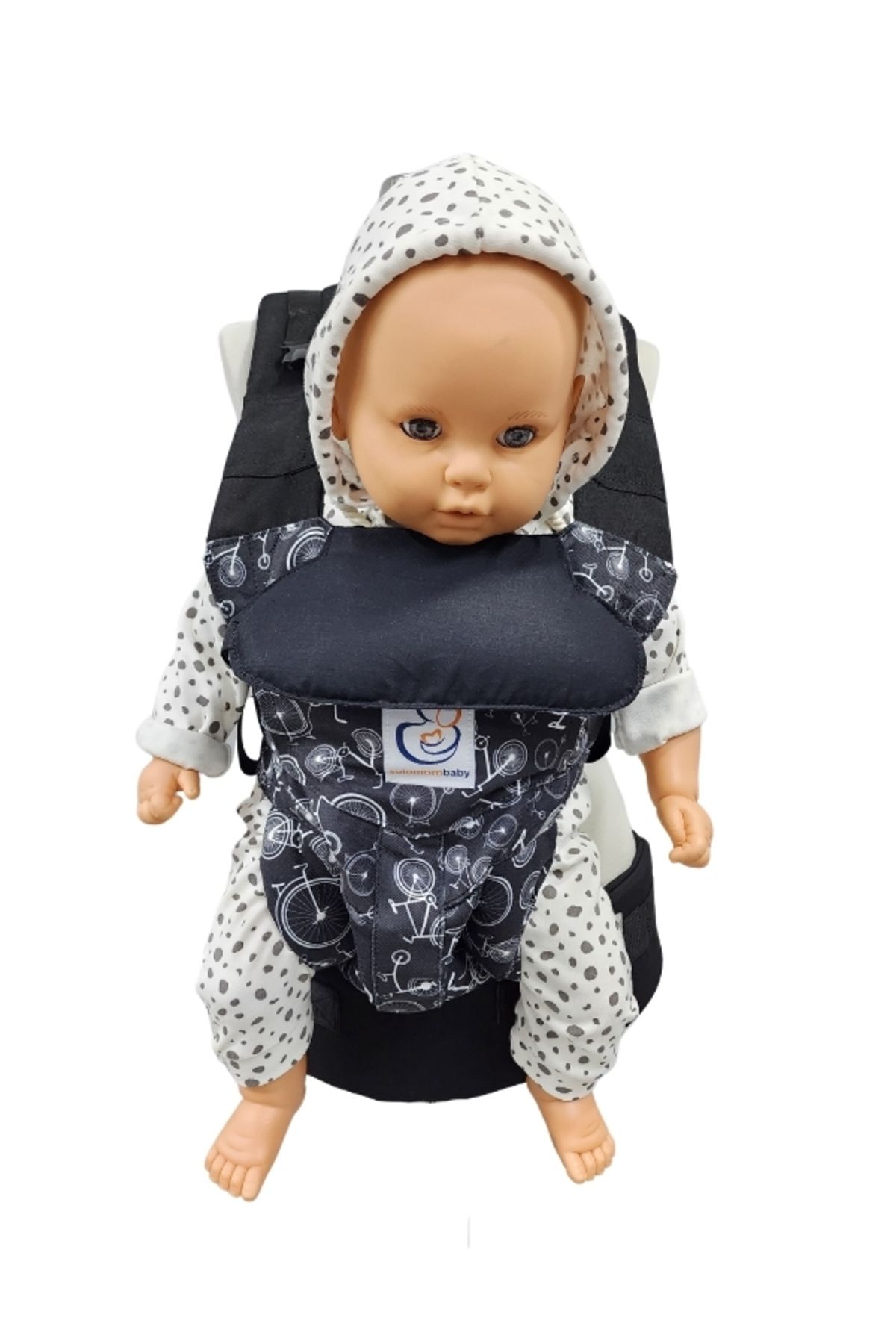 SolomomBaby Bisikletler 360 Her Yöne Ergonomik Kanguru