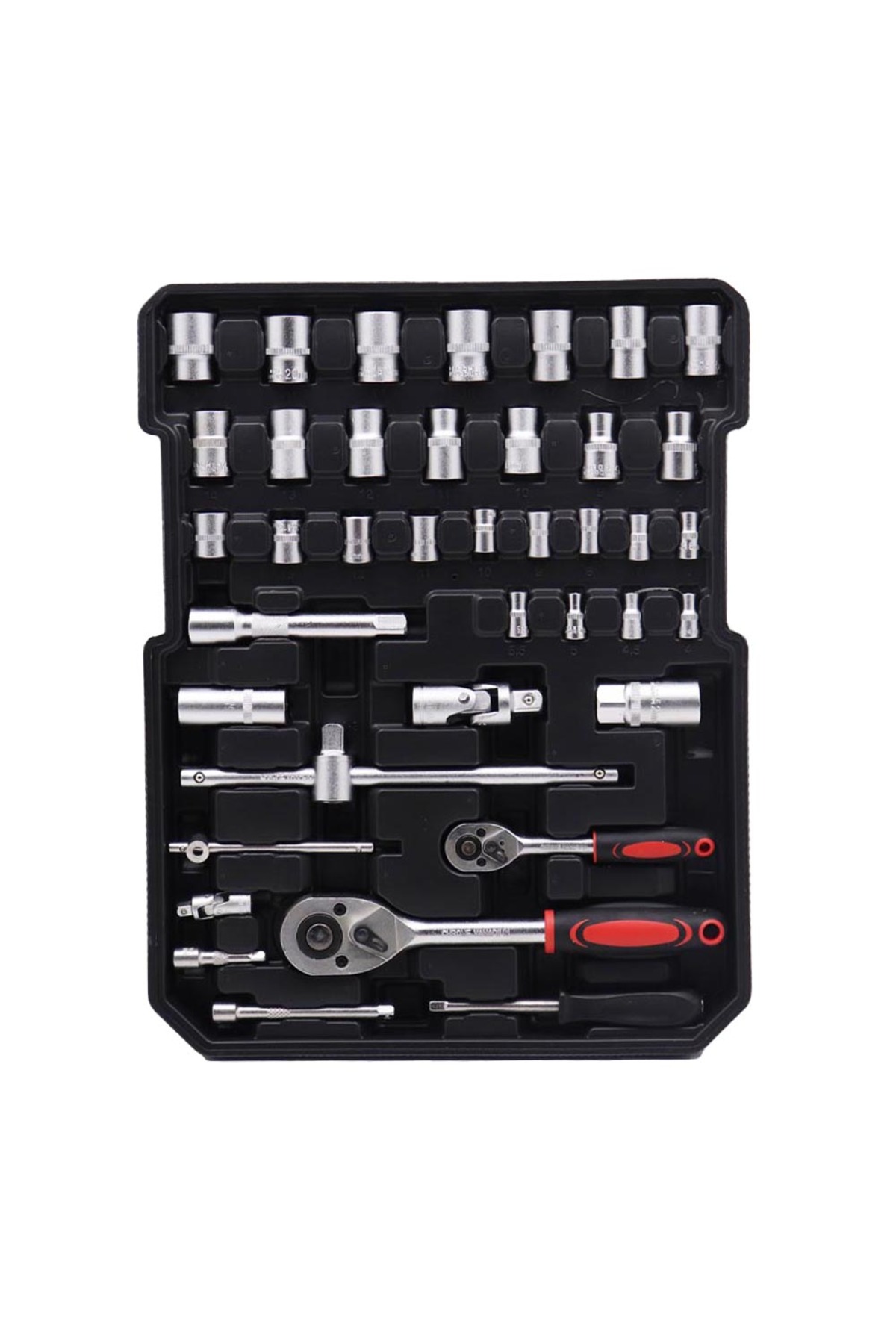 حقيبة الأدوات وصندوق الأدوات 187 قطعة حقيبة مزودة بعجلات لسهولة التنقل