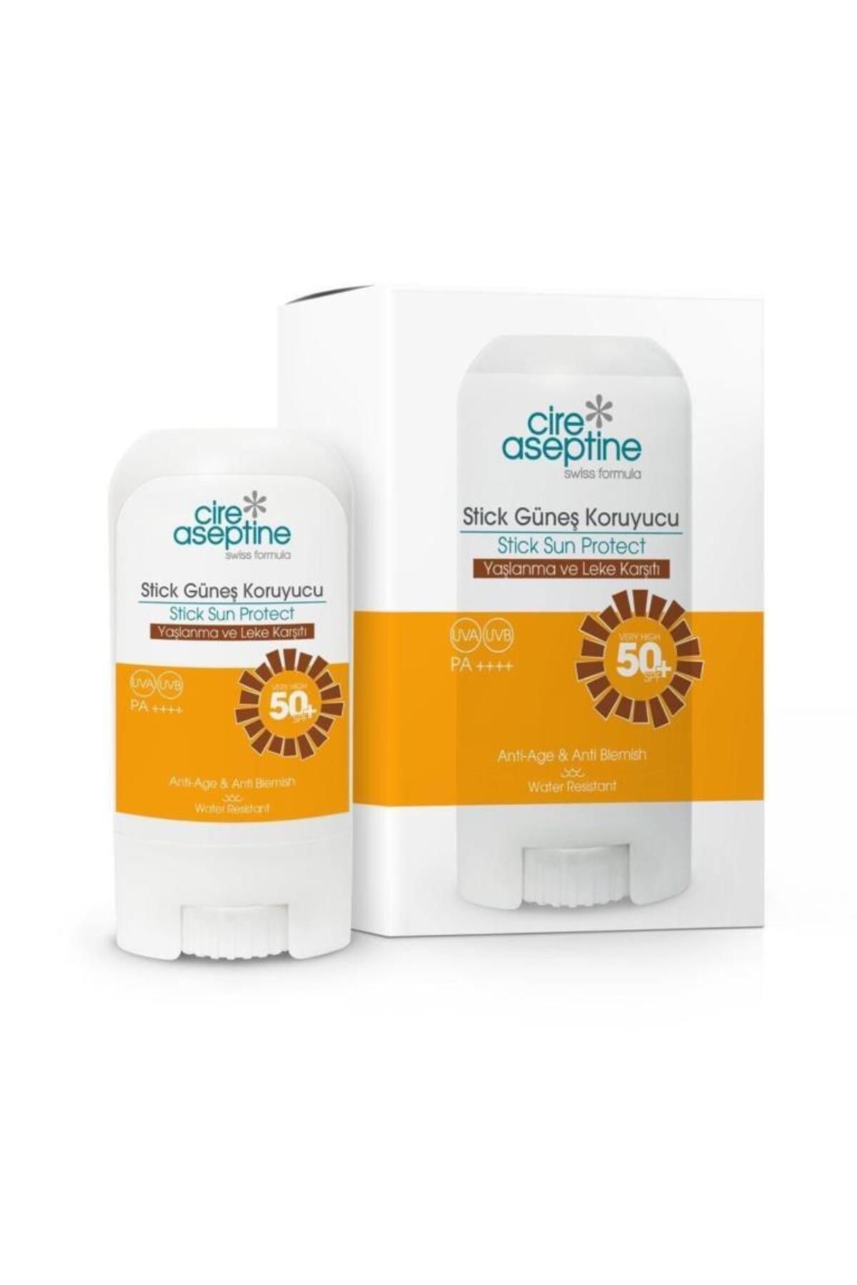 CIRE ASEPTINE Stick Güneş Koruyucu - Yaşlanma ve Leke Karşıtı 50SPF 17Gr