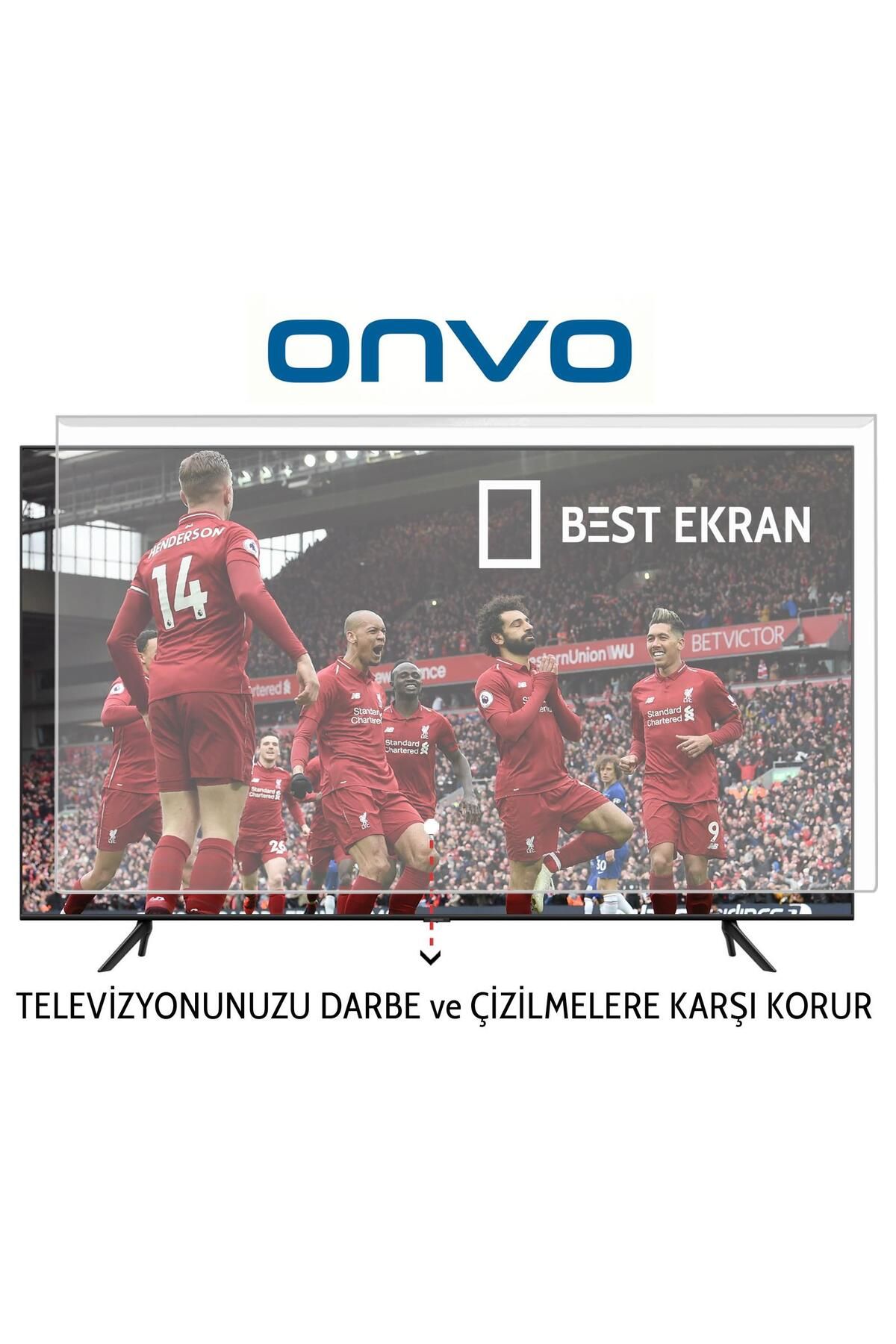 ONVO 50" inç 127 ekran Tv Ekran | LED OLED QLED webos Frameless Android 4K-8K koruyucu
