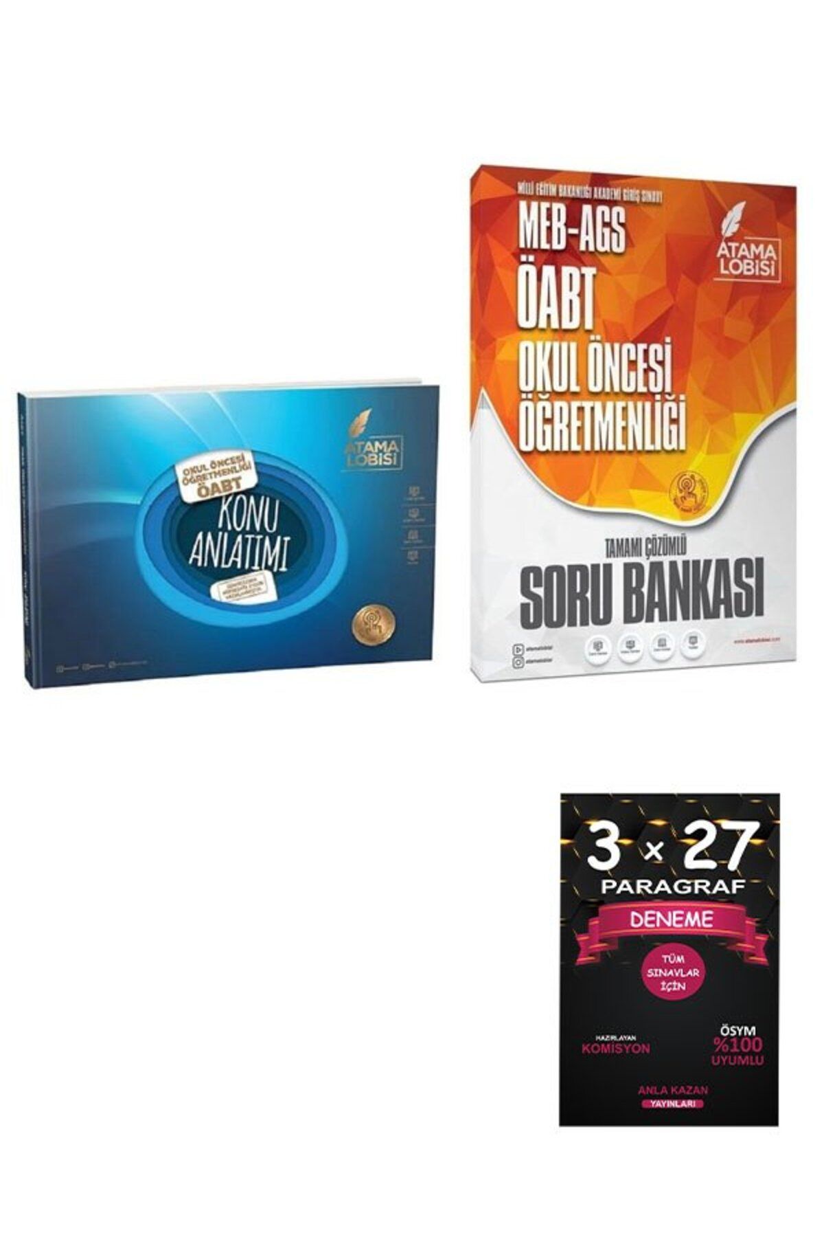 İndeks Akademi Atama Lobisi ÖABT MEB-AGS Okul Öncesi Öğretmenliği Konu + Soru Bankası 2 li Set