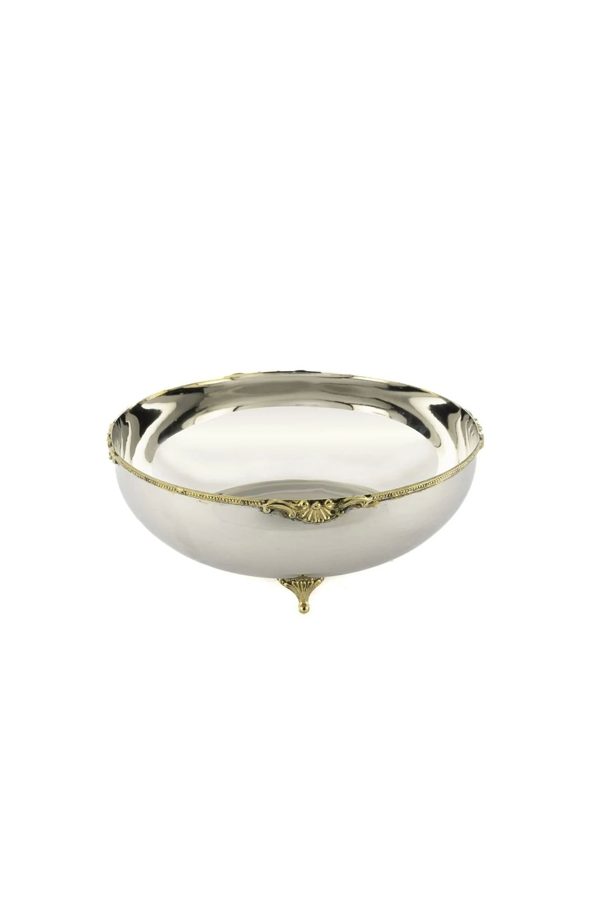 Mikasa Moor Gold Ayaklı Gümüş Kase 26x11cm