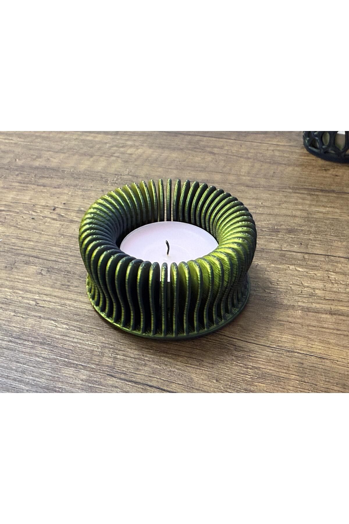 ALFATEK Modern Tealight Mumluk 3 Al 2 Öde