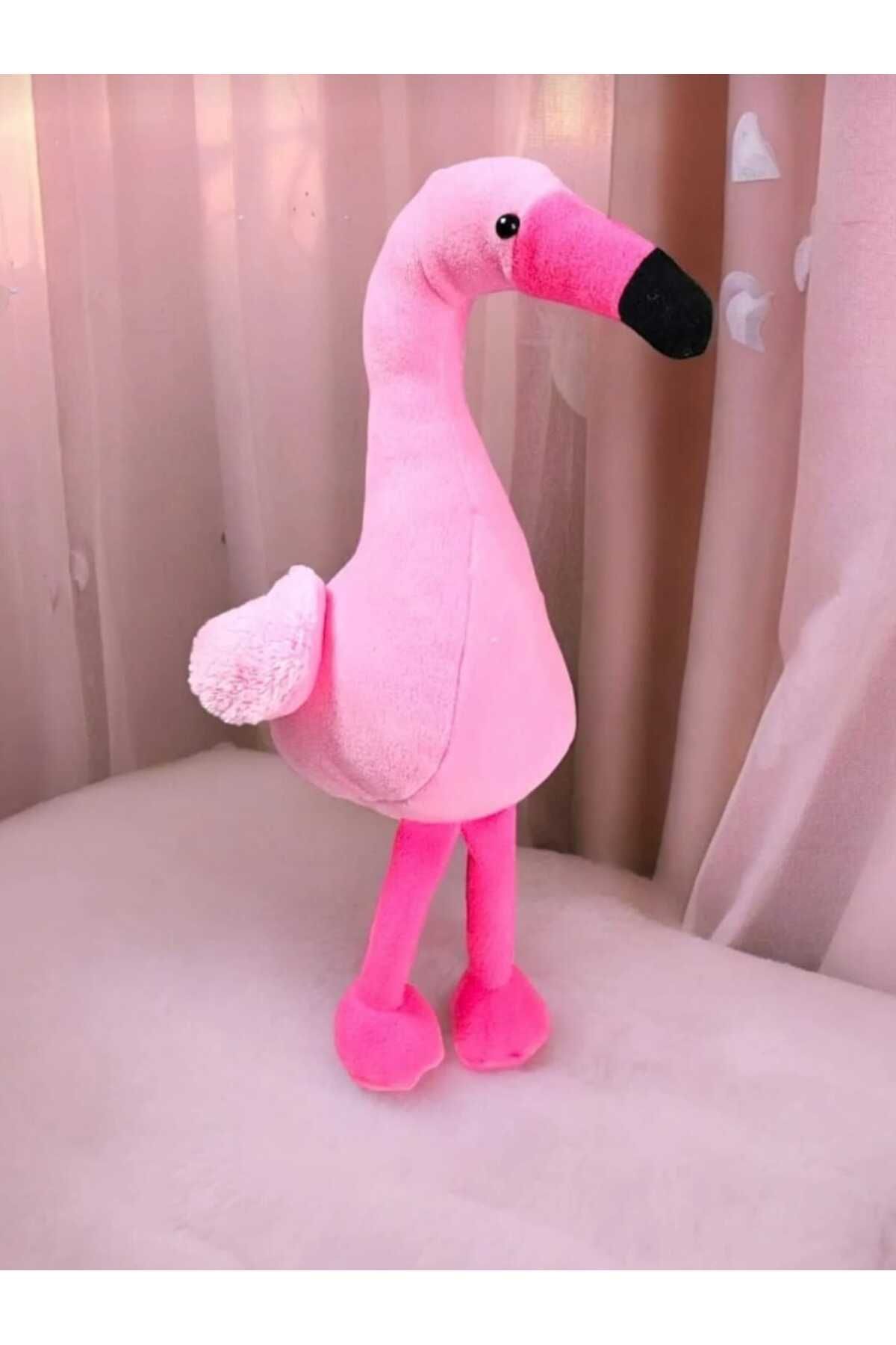 Kids Pembe Flamingo 40 cm Peluş Oyuncak ve Uyku Arkadaşı