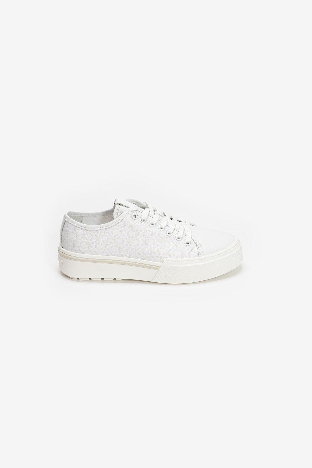 Calvin Klein Low Top Lace Up Jaq Mono Erkek Sneaker