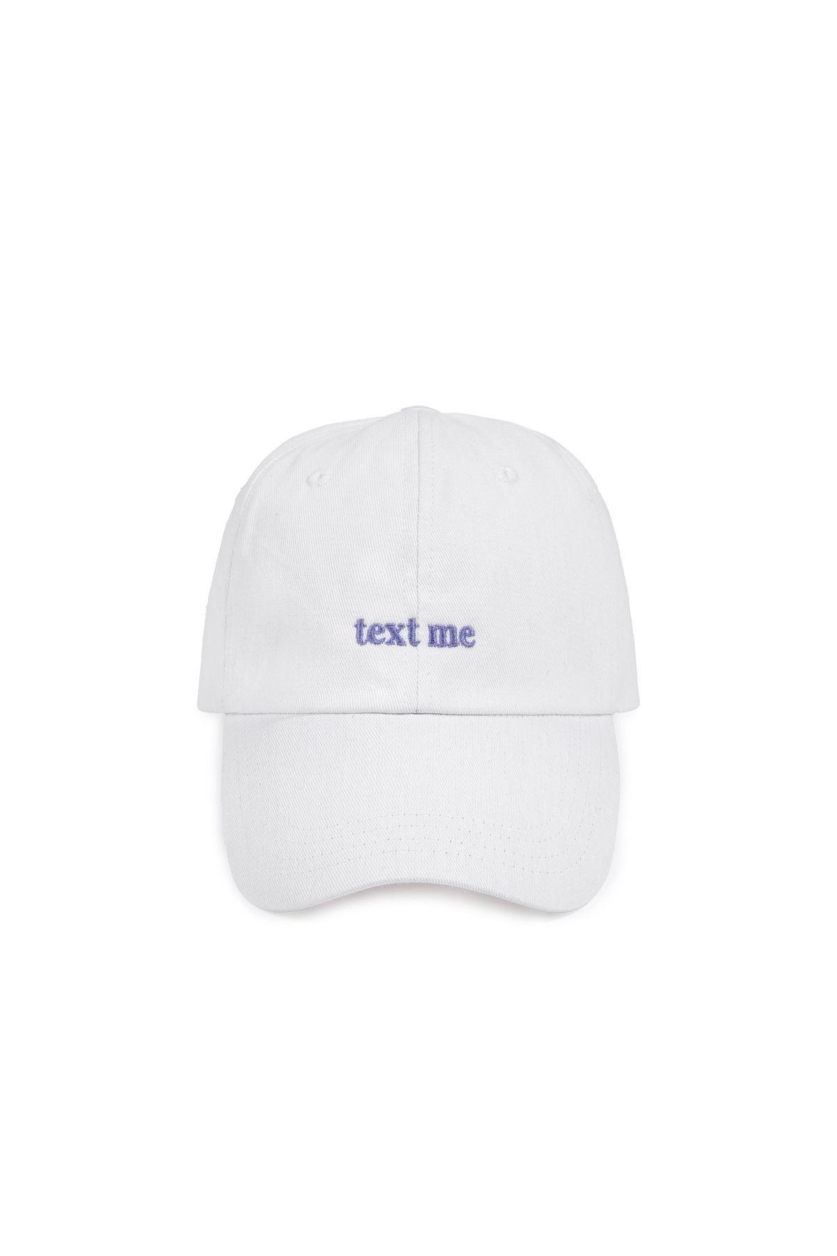 Love On Friday Text Me Yazılı Cap (Beyaz)