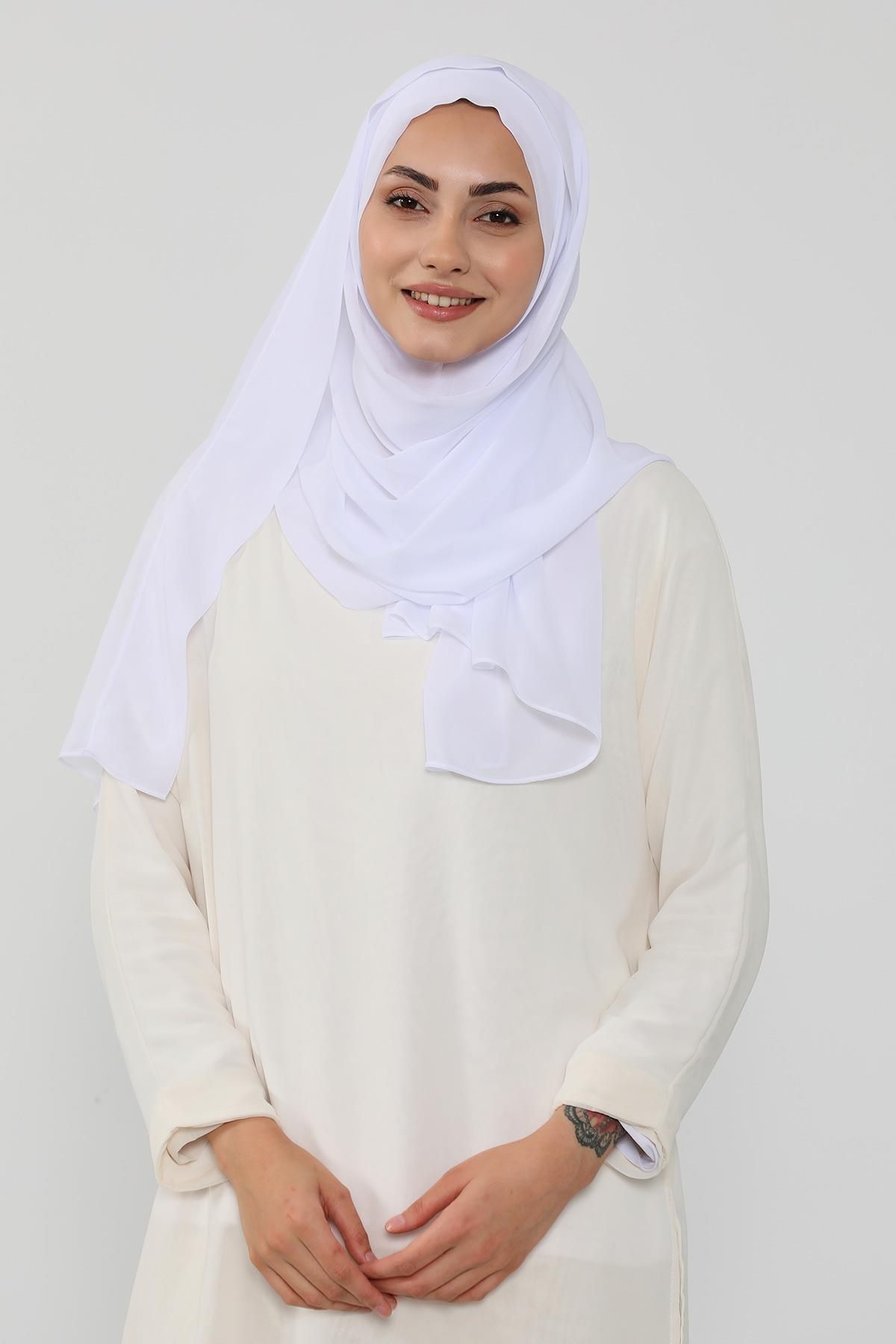 Aisha's Design Pratik Şifon Şal,PS-49