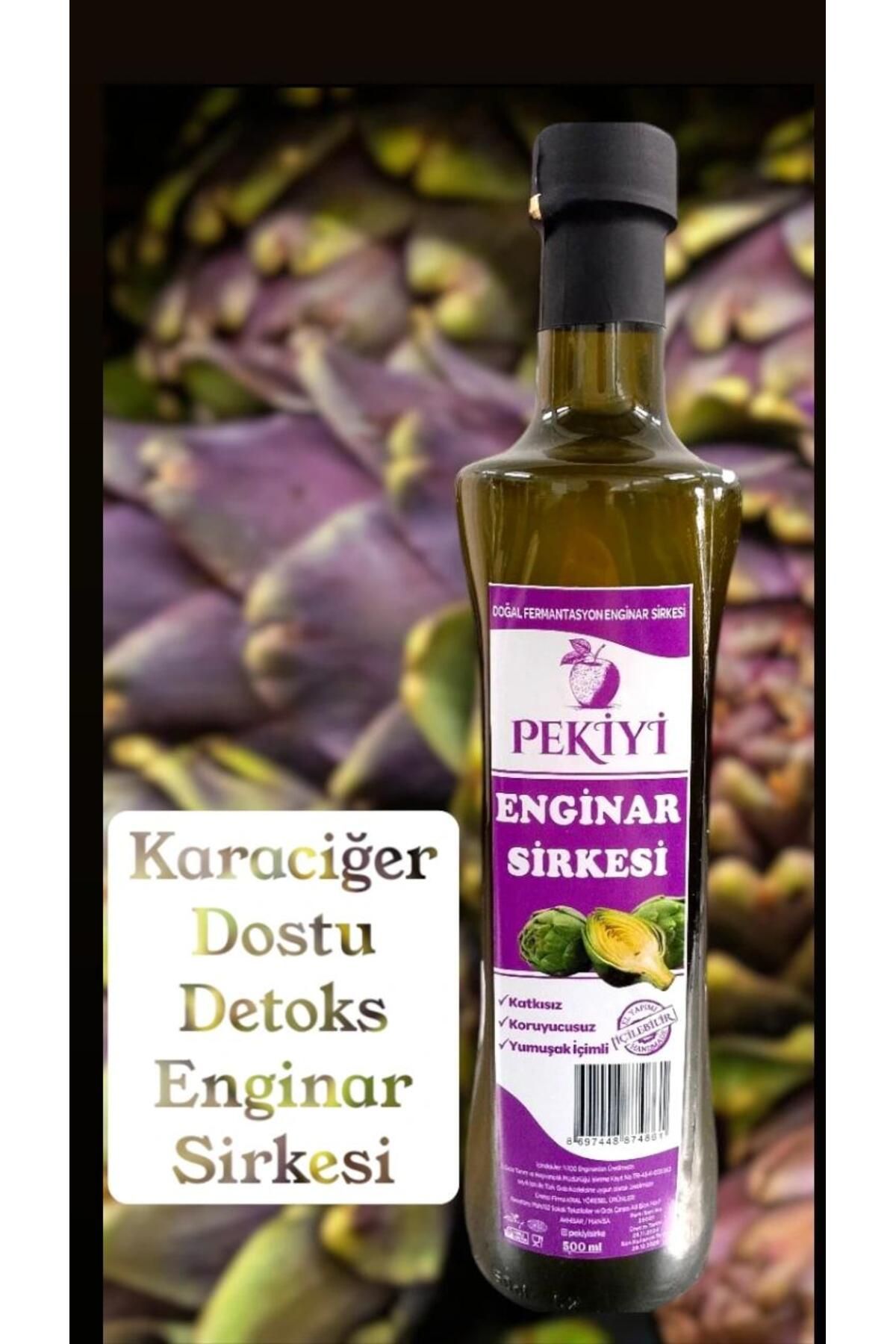 Kral Yöresel Ürünler Doğal Fermantasyon Enginar Sirkesi 500ml