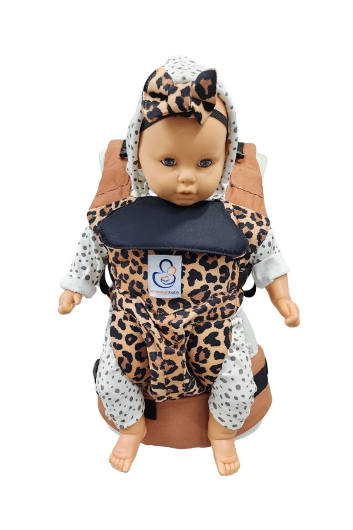 SolomomBaby Leopar 360 Her Yöne Ergonomik Kanguru