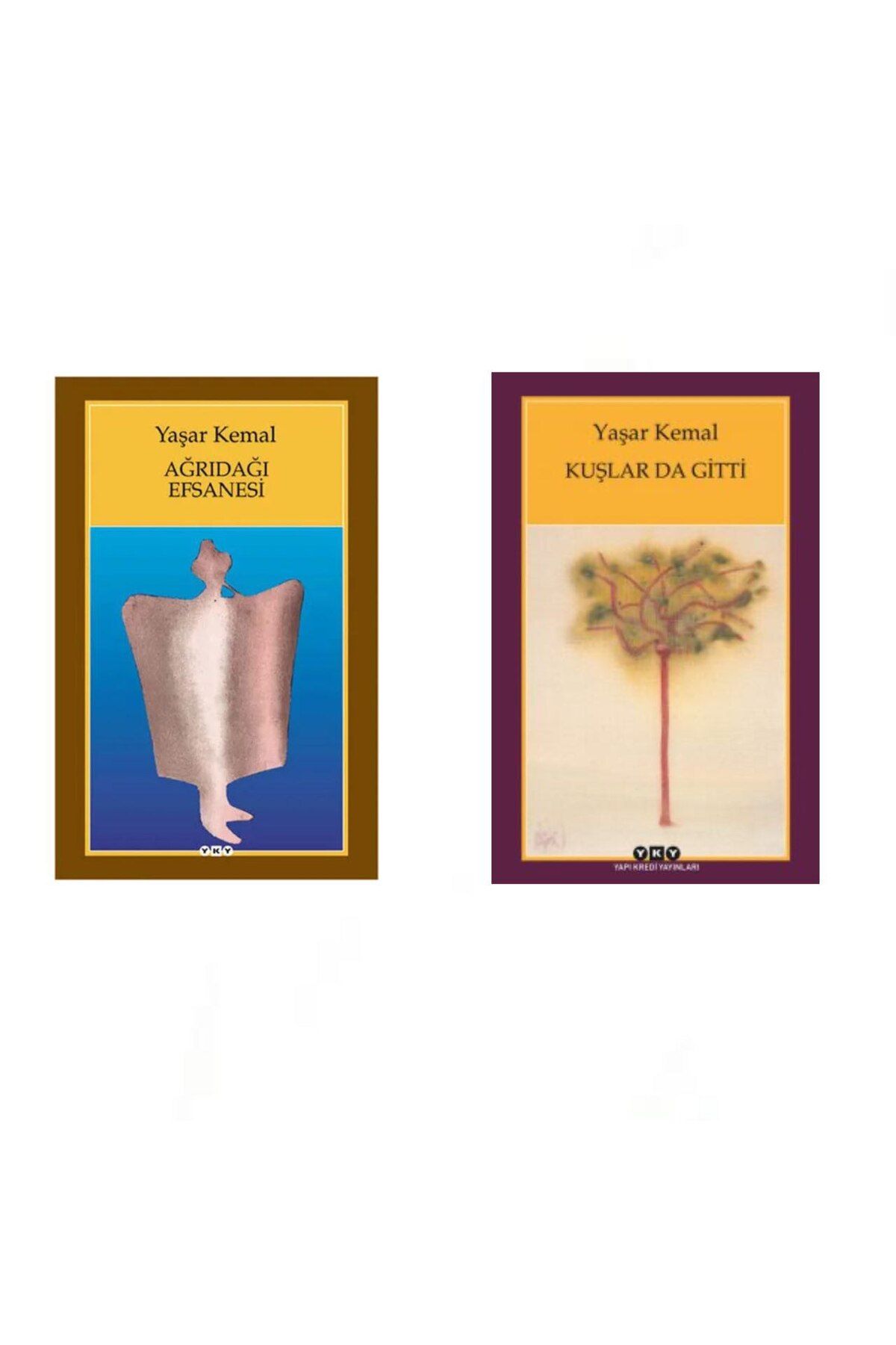 Yapı Kredi Yayınları Ağrıdağı Efsanesi - Kuşlar da Gitti (Yaşar Kemal)