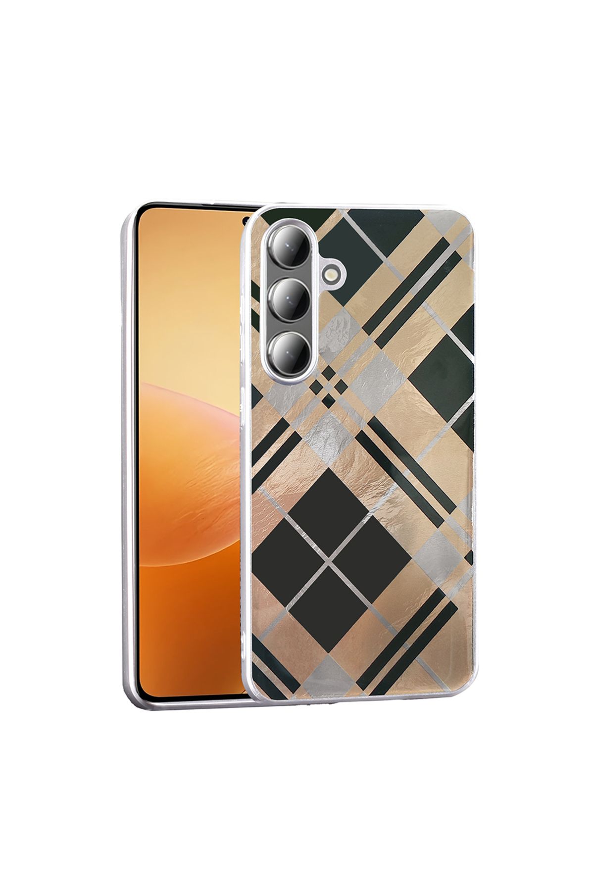 Roketcim Galaxy S24 Kılıf Desenli Mep Kapak