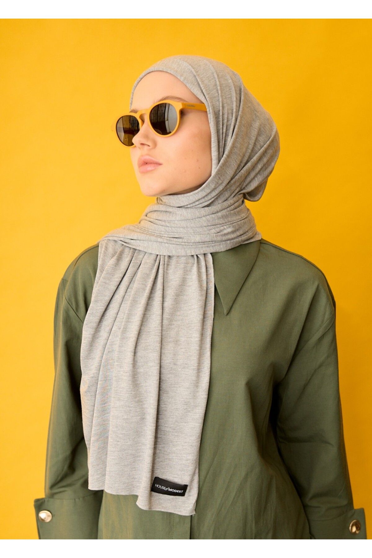HOUSE OF MODEST-Grimelange Jersey Shawl 3