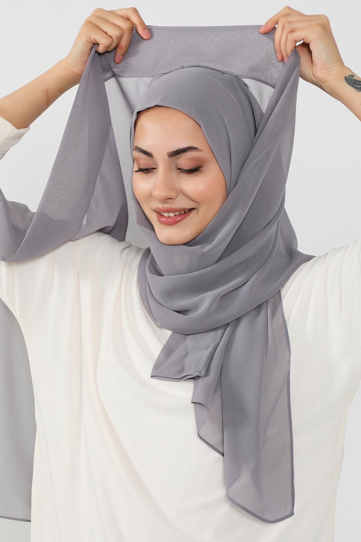 Aisha's Design Pratik Şifon Şal,PS-49