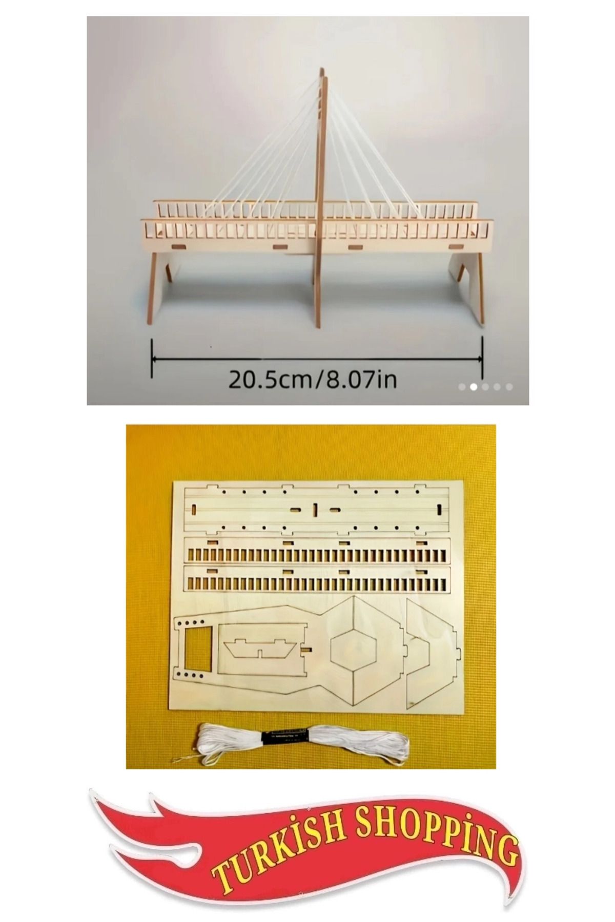shop Ahşap Köprü Montaj Model Kiti