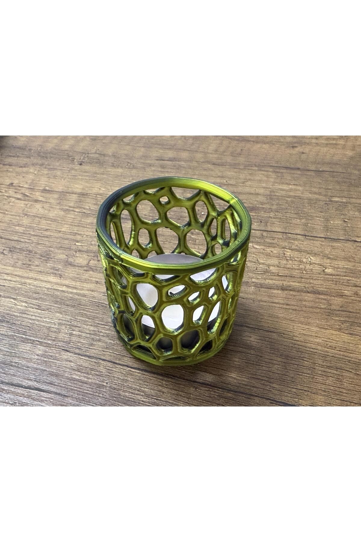 ALFATEK Modern Tealight Mumluk 3 Al 2 Öde