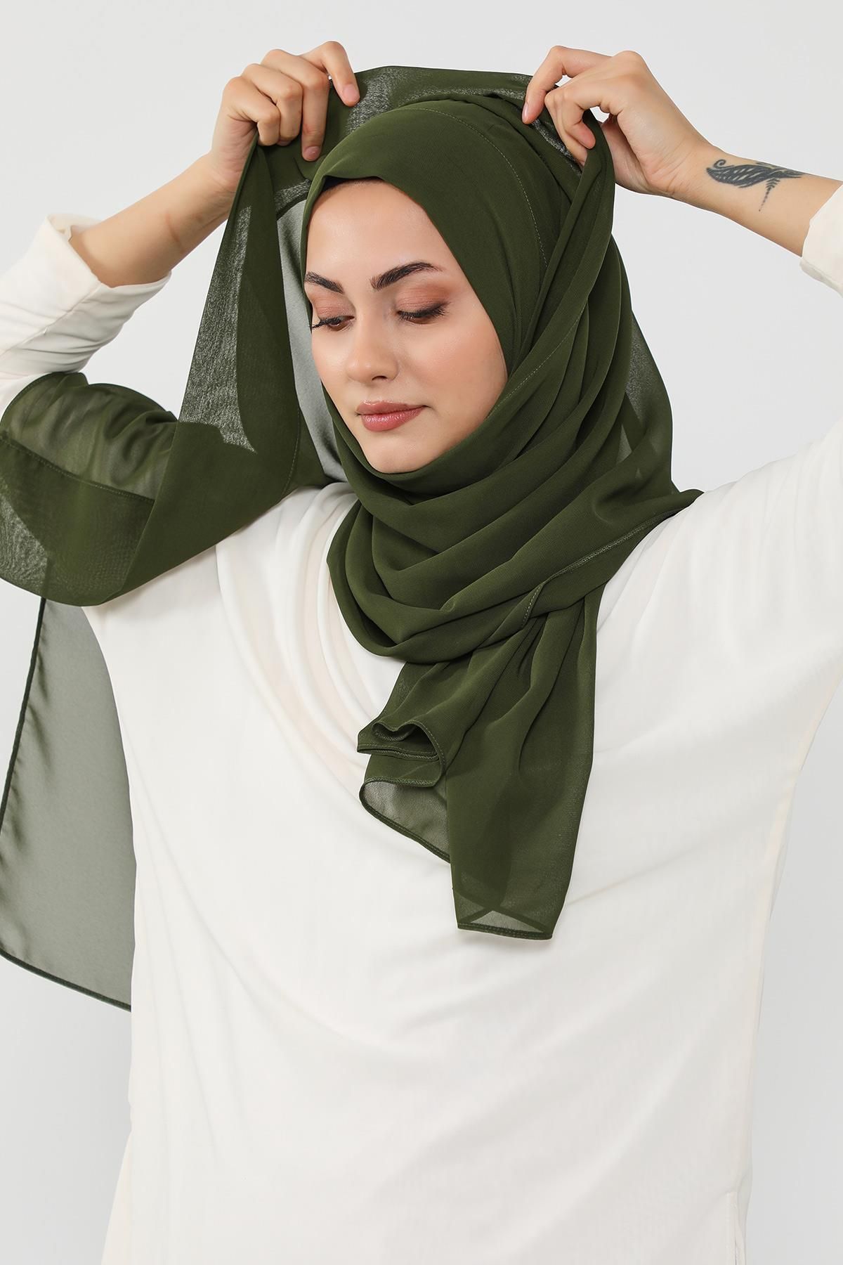 Aisha's Design Pratik Şifon Şal,PS-49