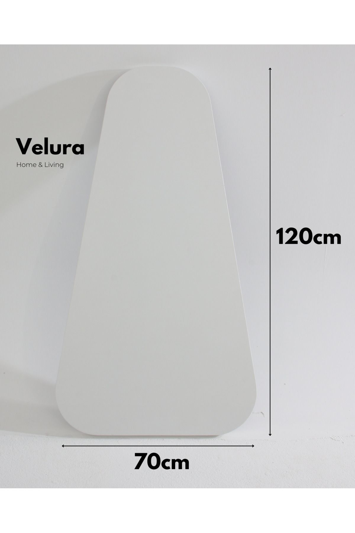 Velura Home & Living Şeffaf Fasülye Cam & Orta Sehpa Camı & Şeffaf Cam & Ayna ve Cam Modelleri
