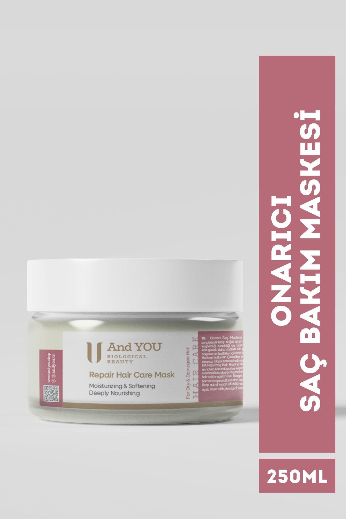 Repair Hair Care Mask / Onarıcı Saç Bakım Maskesi 250 ml