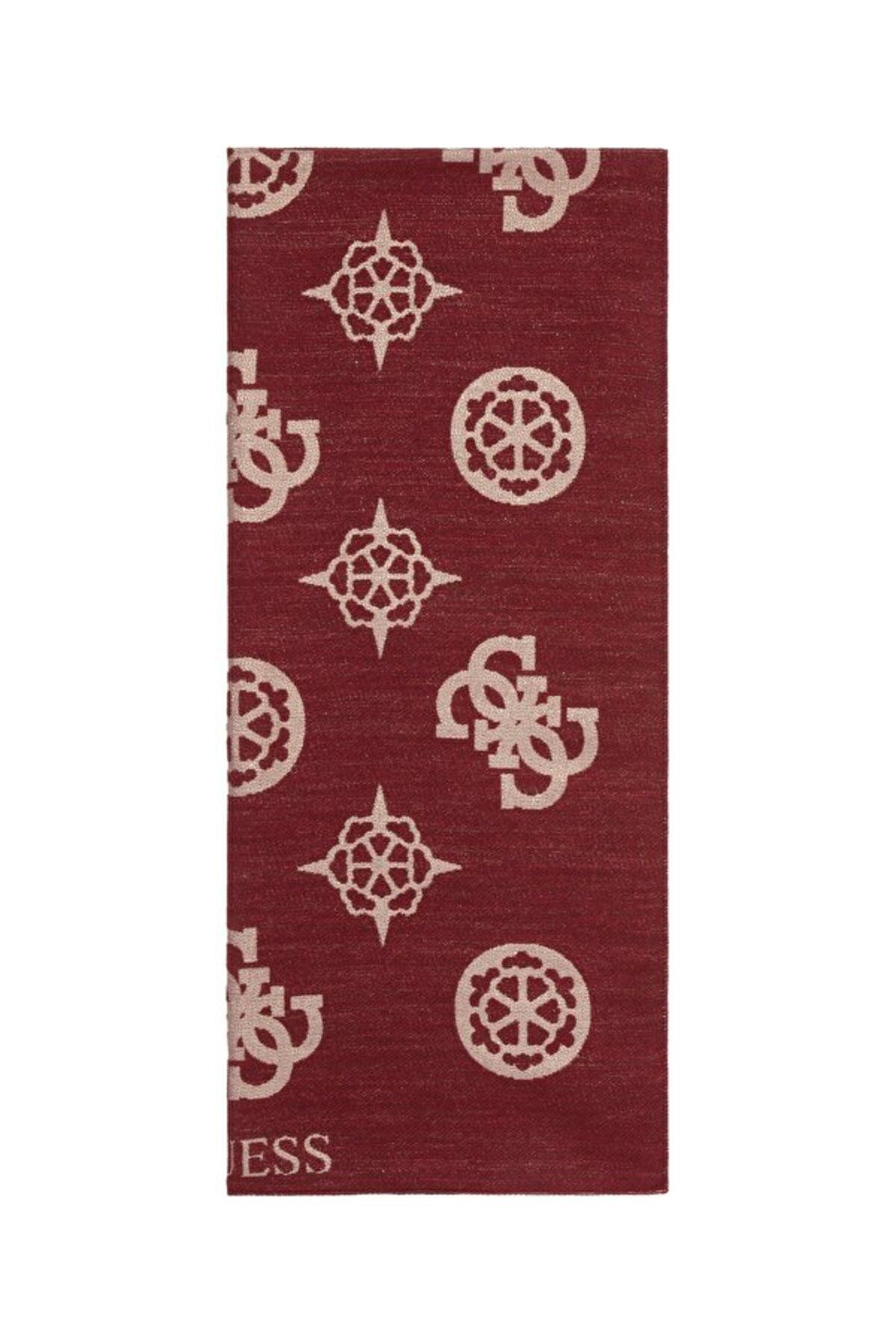 Guess-Burgundy Shawl for Kids 1