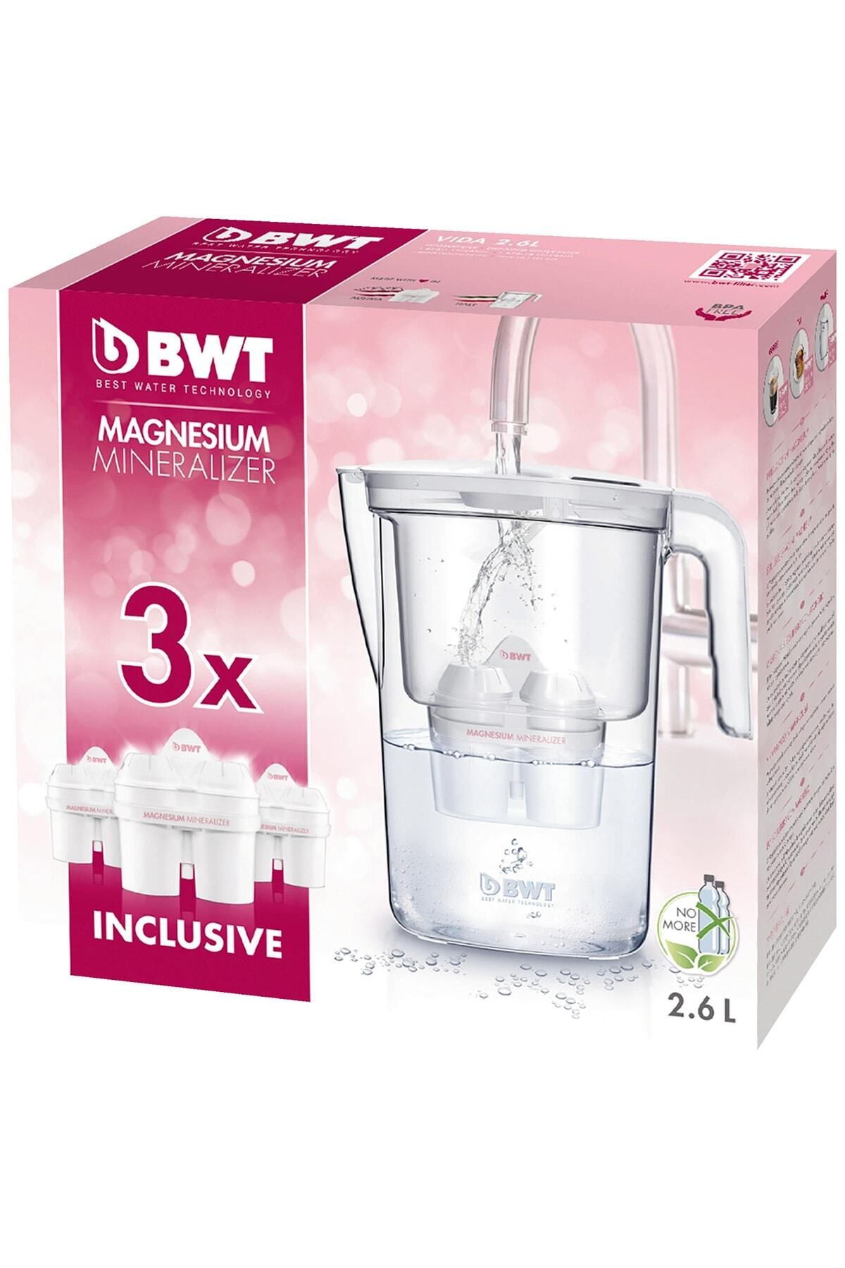 BWT Su Arıtmalı Sürahi 2,6 Lt - Yedek Filitresiz