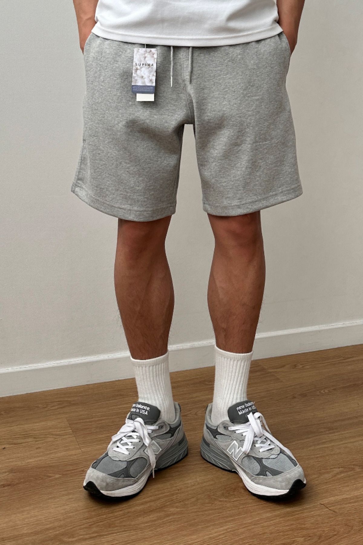 Tarz Cool Erkek Comfort Fit Gri Şort & Bermuda