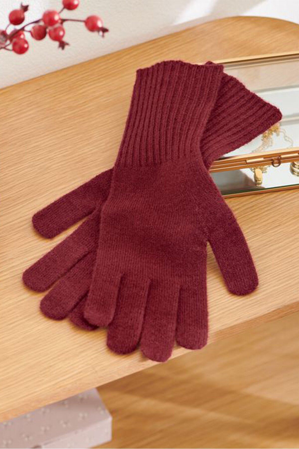 Tchibo-Wool Knitted Gloves 1