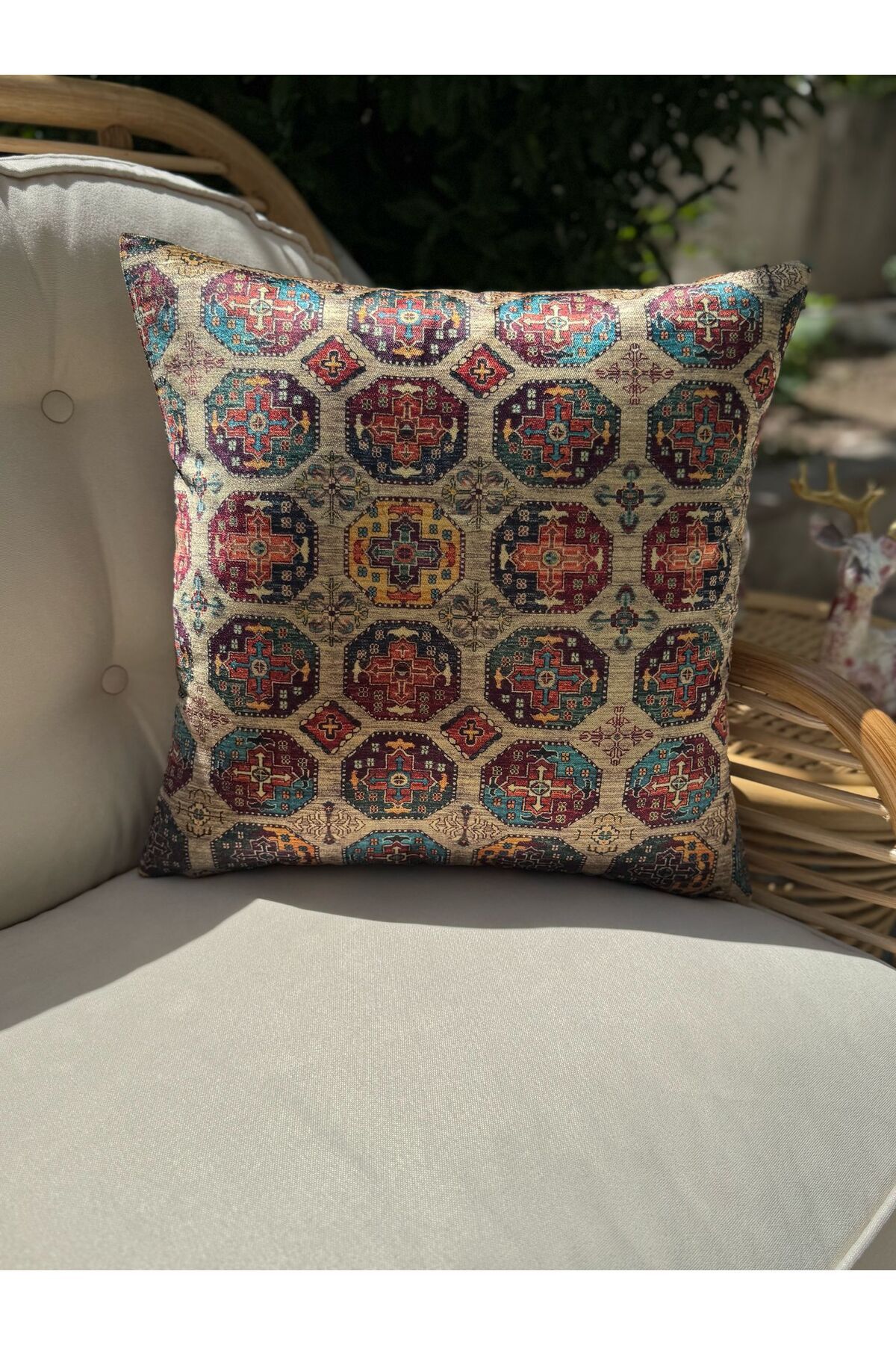 conthes VERZASCA Koleksiyonundan Zevahir Kırlent Kılıfı 45×45 ve 35×50 Ölçülerinde
