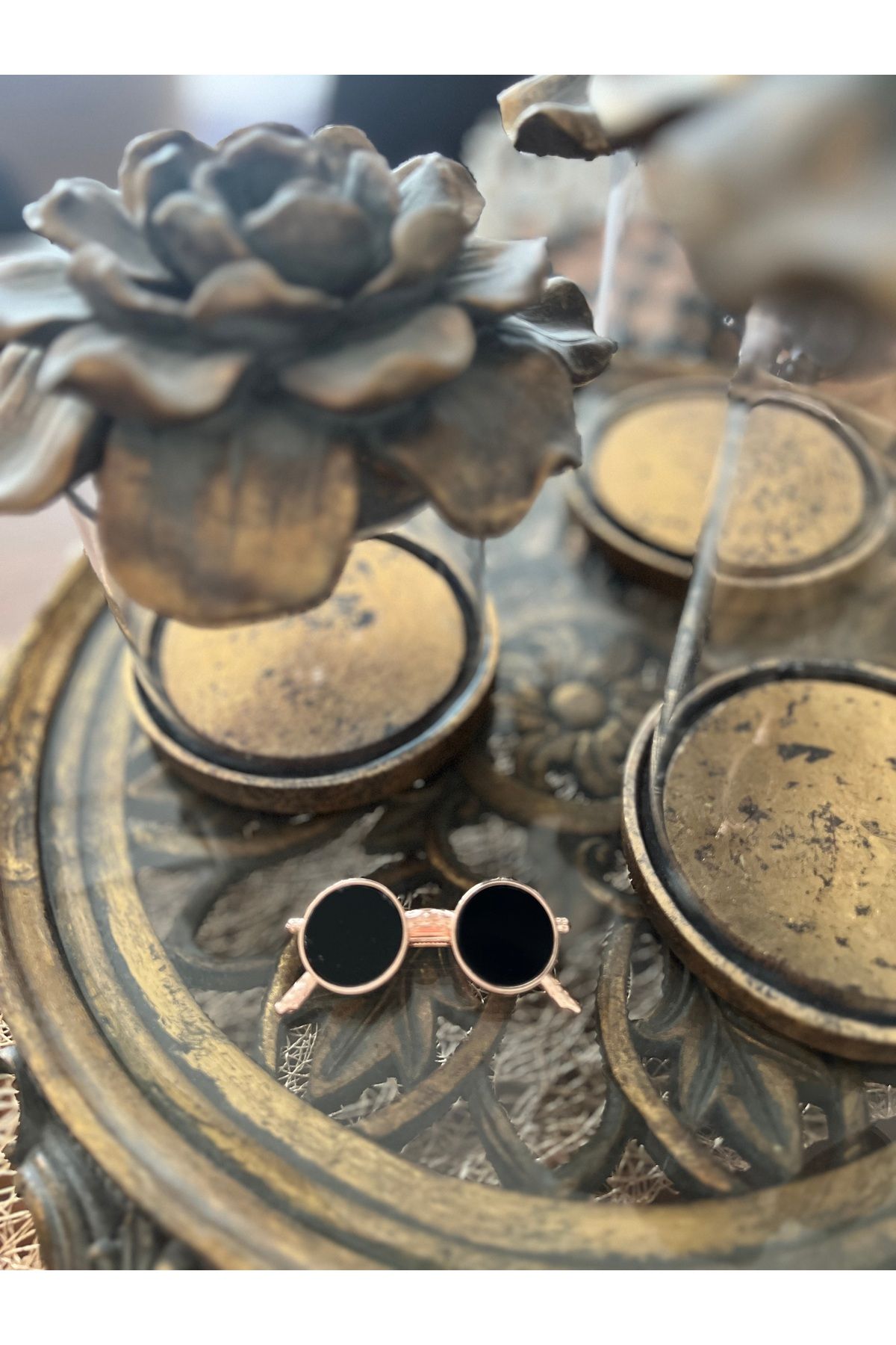 Park Garaj Accessories Gözlük şeklinde otomatik toka