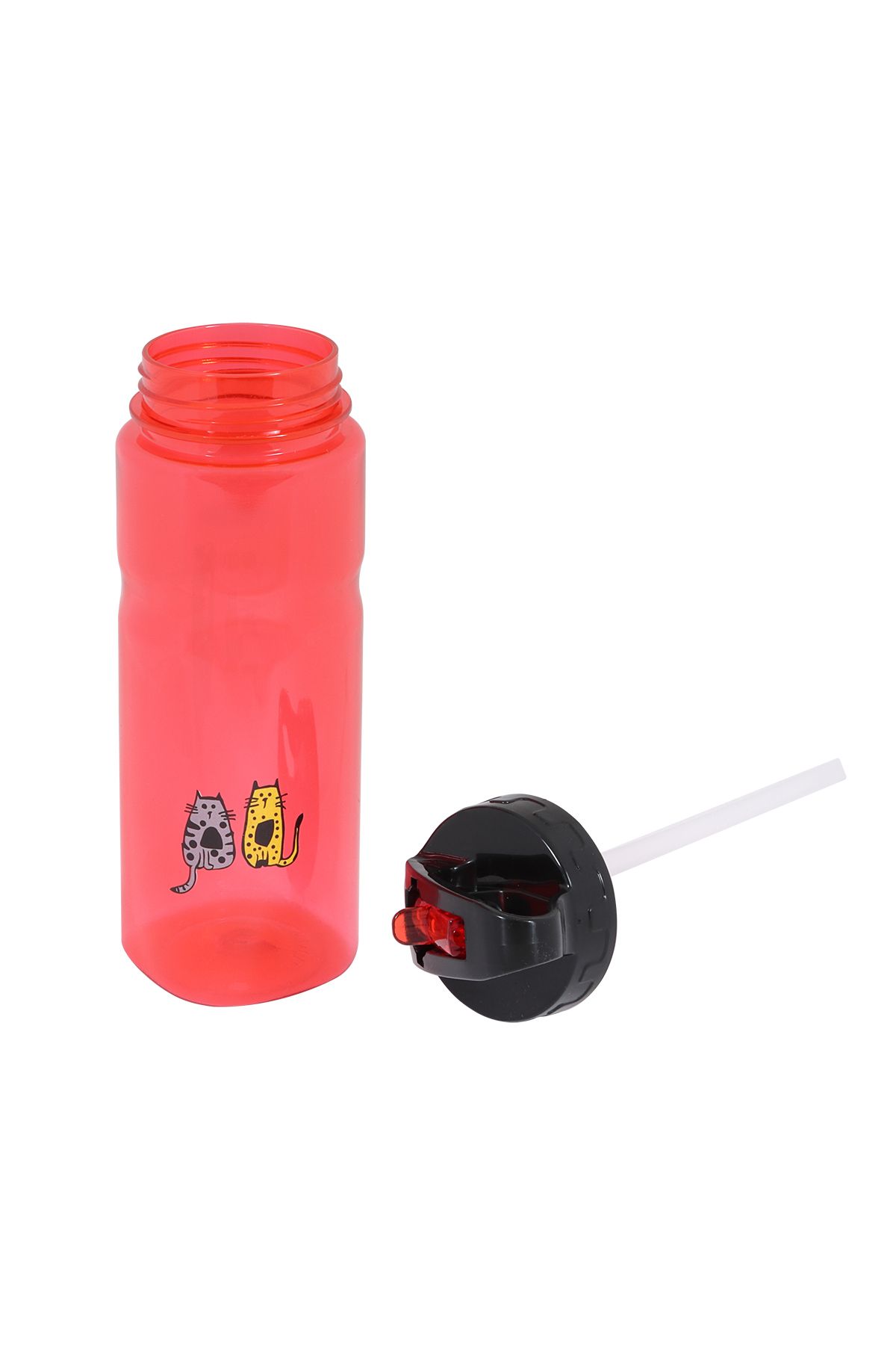 Biggdesign-Cats Tritan Flask 650 ml Red 5