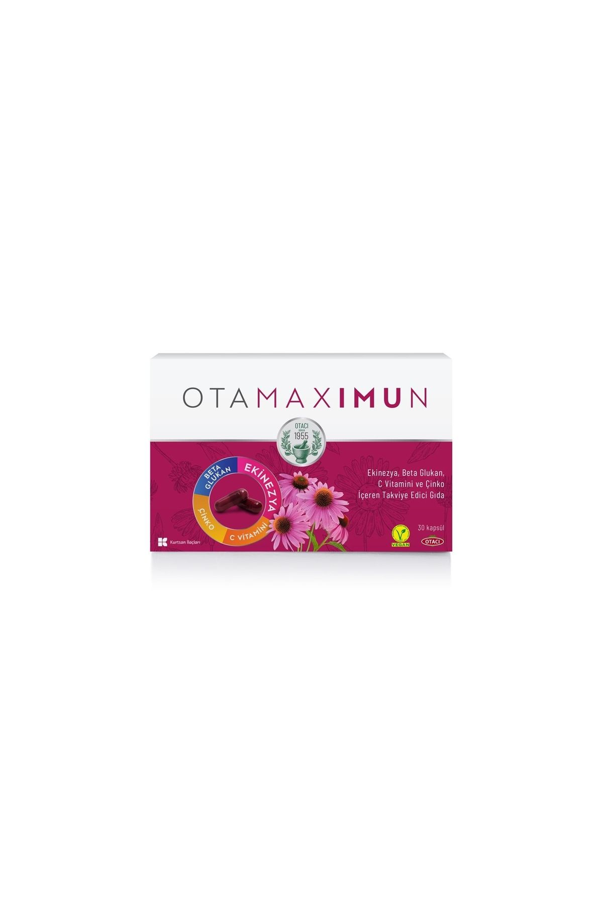 Otacı Otacı Otamaximun Beta Glukan Çinko C Vitamini 30 Kapsül