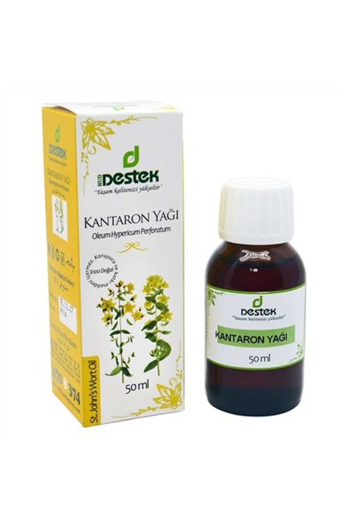 Sarı Kantaron Yağı 50 ml Soğuk Pres — 8699649121683 — تصویر 2 از 2