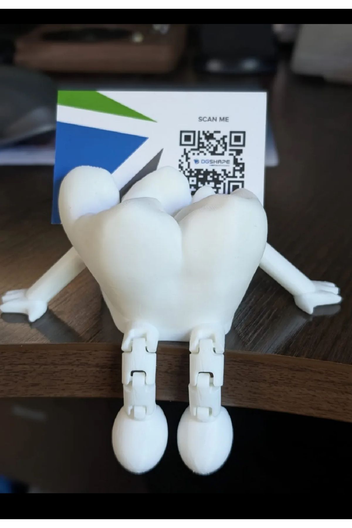 Wuun Store Kartvizitlik Diş Kart Standı Masa Üstü kartlık Kartvizit
