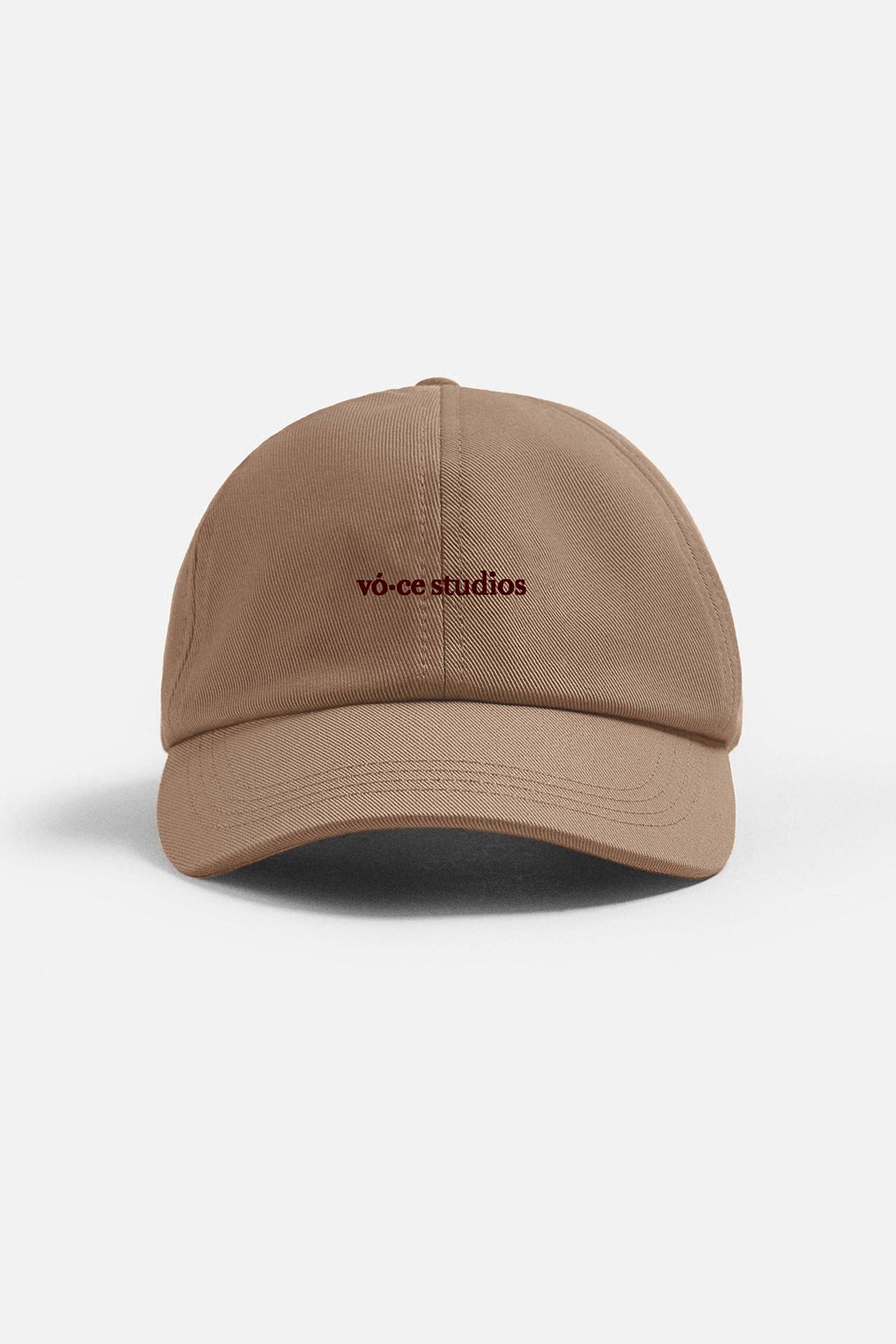 voce studios Soft Kahverengi Gabardin Şapka