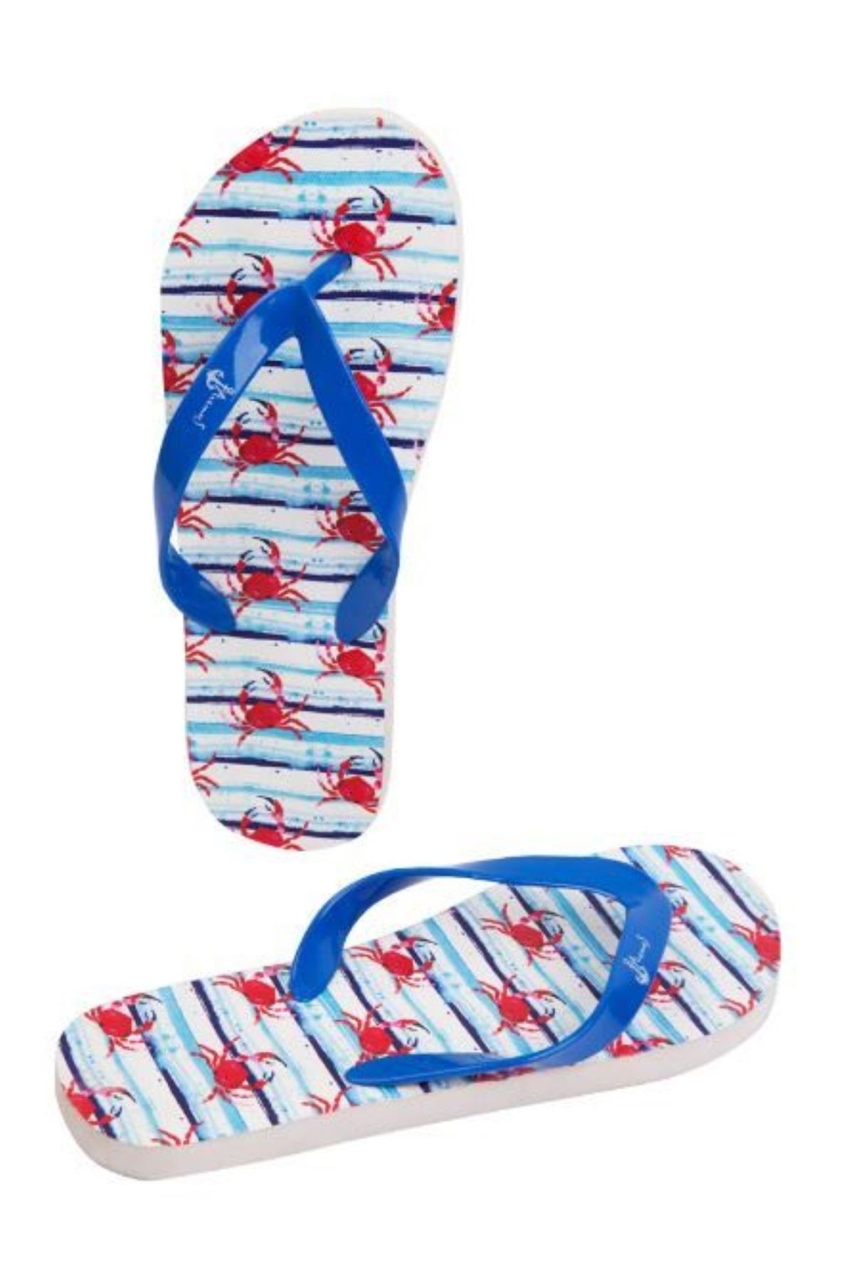 ANEMOSS-Red Crab Flip Flops Size:36-37 2
